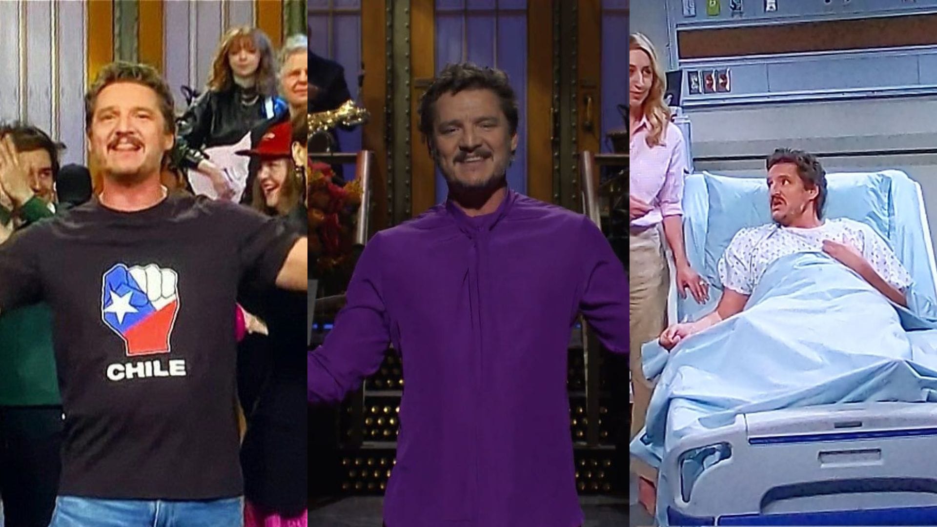 Con guiños a Chile: Lo que marcó el debut de Pedro Pascal en Saturday Night Live