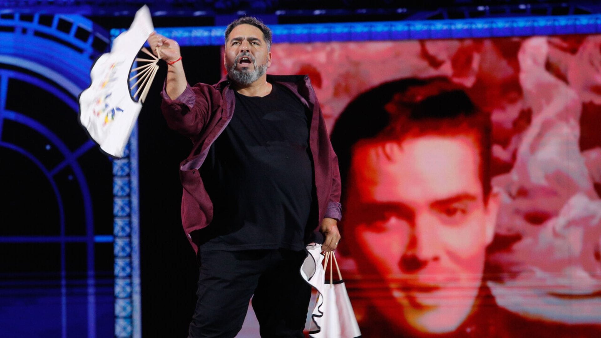 ¡Hasta bailó y cantó! La Quinta Vergara disfrutó con el humor de Rodrigo Villegas