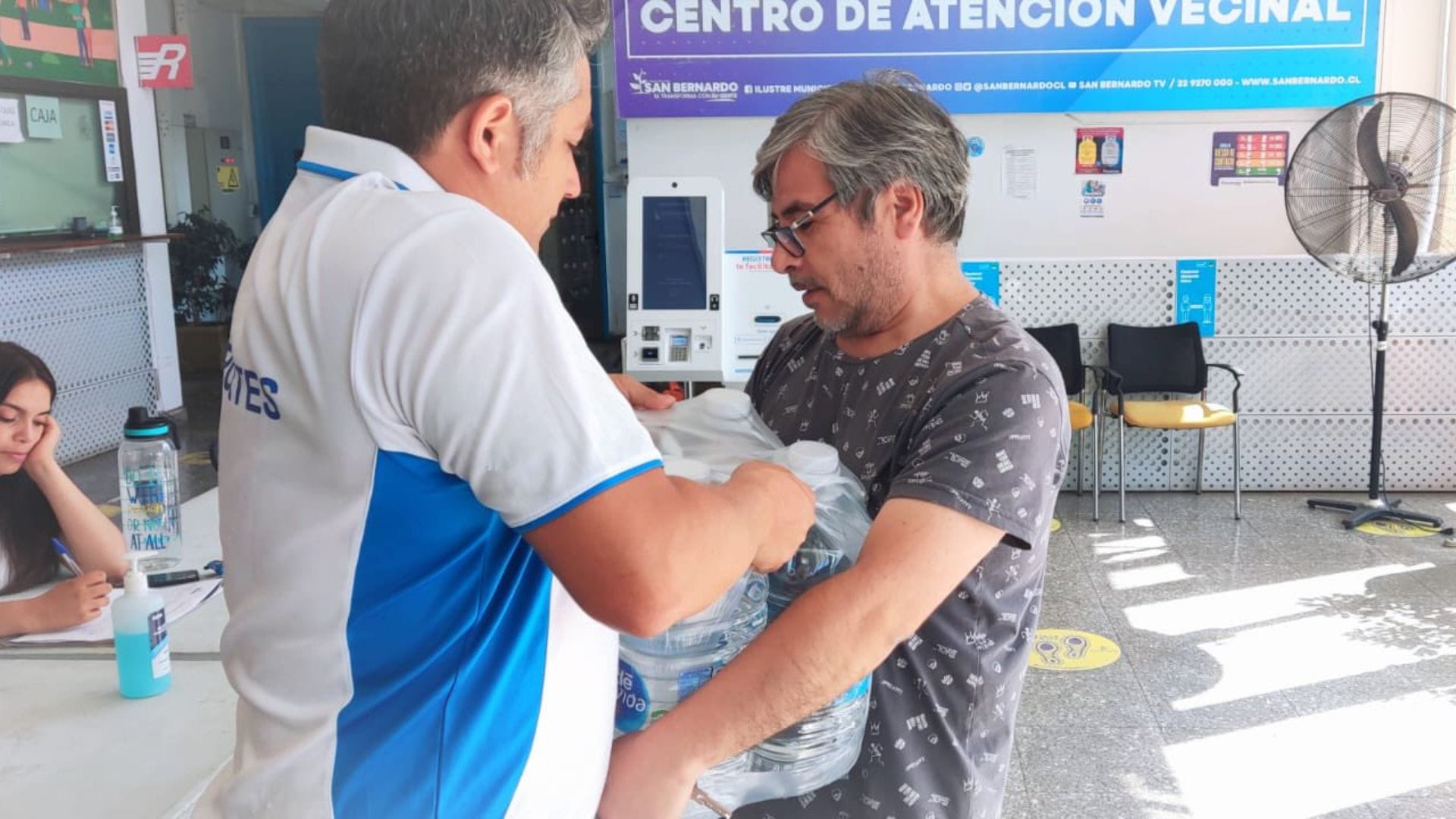 San Bernardo instala centro de acopio para ayudar a Santa Juana: Llaman a aportar con insumos