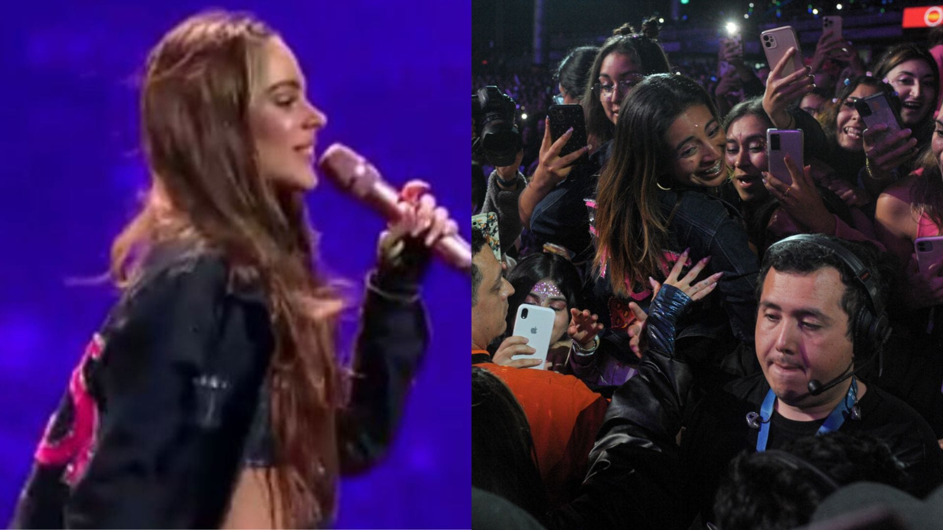 Fan le regaló chaqueta a Tini y ella la lució en el escenario del Festival de Viña