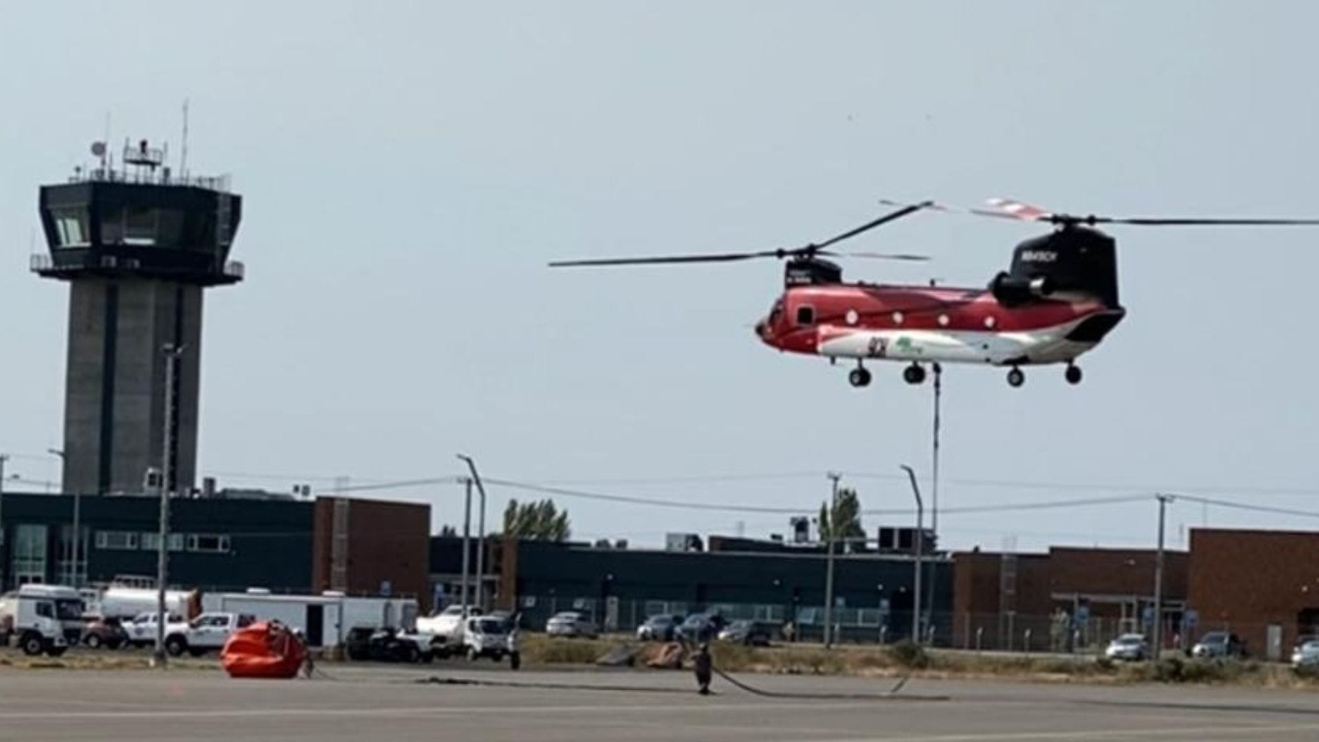 Incendios Forestales: El intenso trabajo de los profesionales de la Dirección General de Aeronaútica Civil