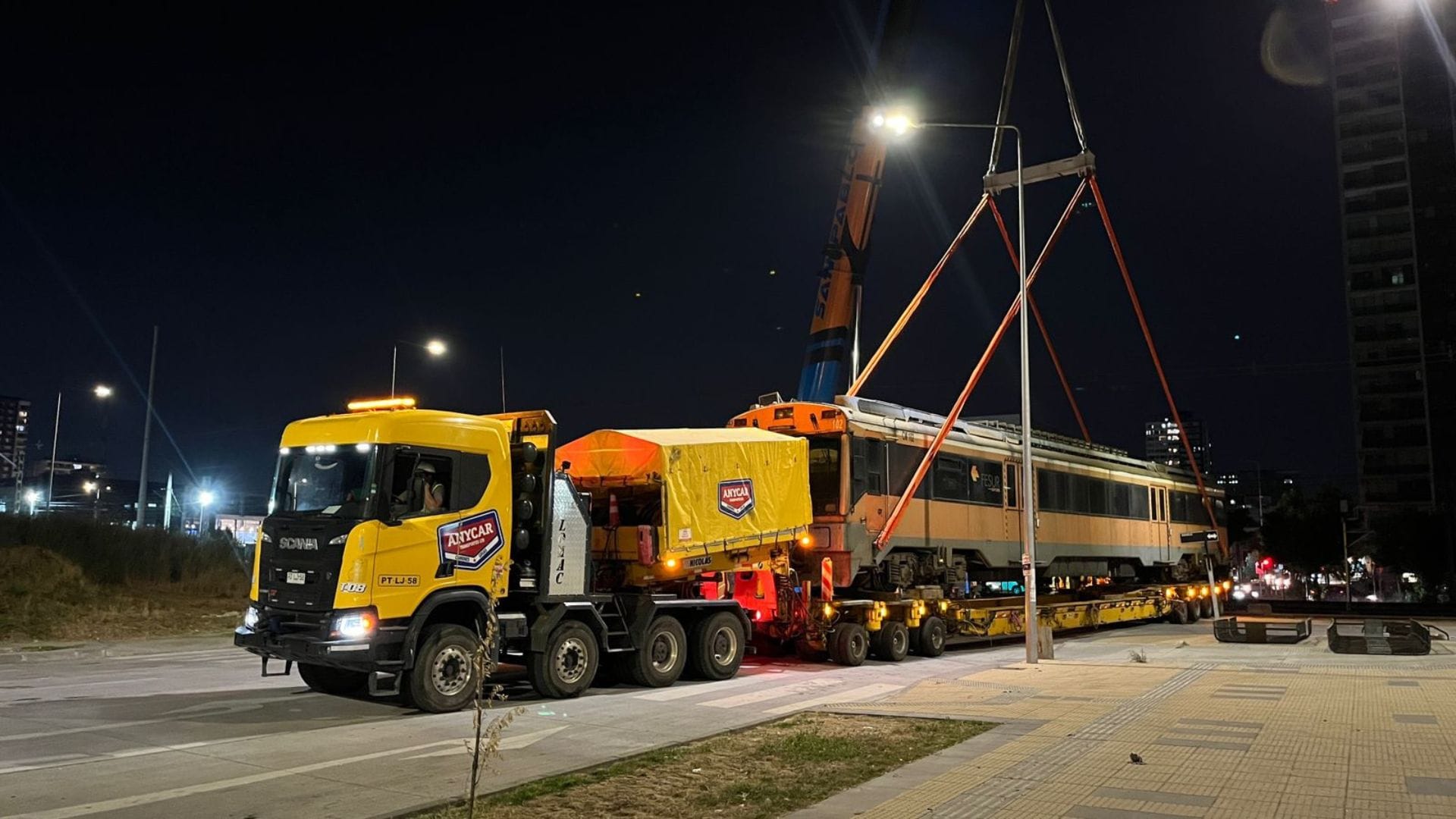EFE Sur traslada tren para potenciar servicios al sur del río Biobío