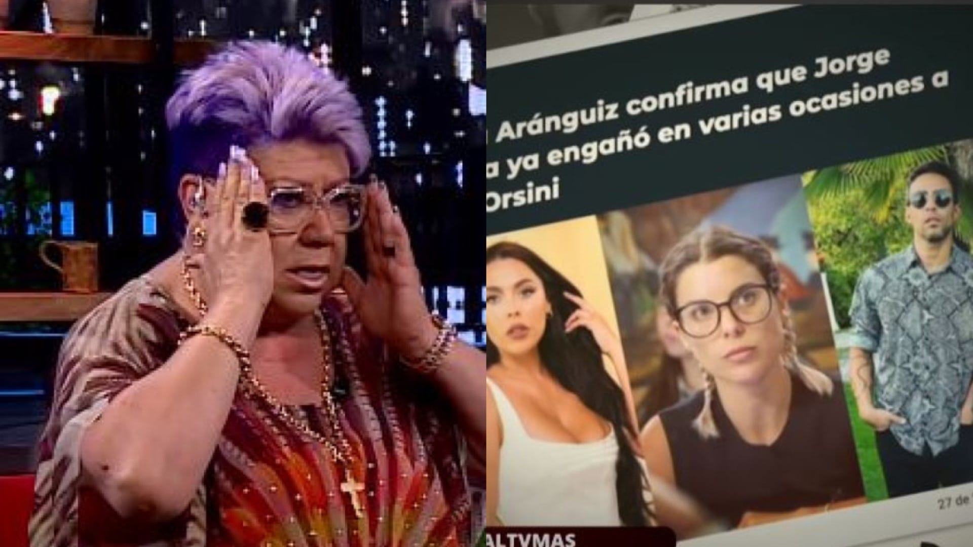 La reacción sin filtro de Paty Maldonado cuando supo de supuesta relación entre Valdivia y Orsini
