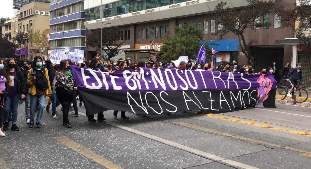 Este será el recorrido de la marcha por el 8M en Concepción: Coincidirá con el horario punta