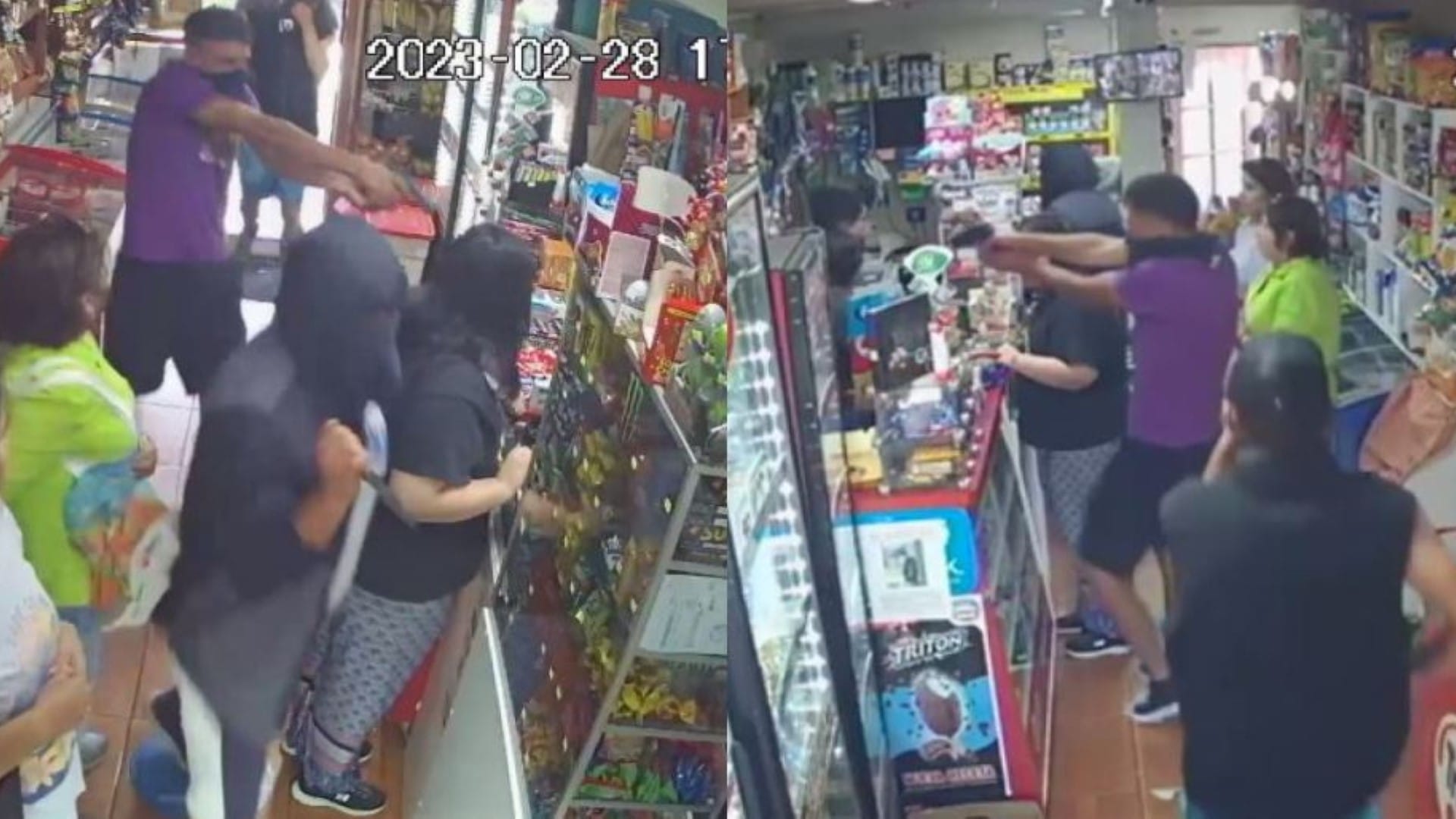 Delincuentes armados asaltan almacén en San Pedro: “Mi mamita ta’ enferma no tenemo’ plata”