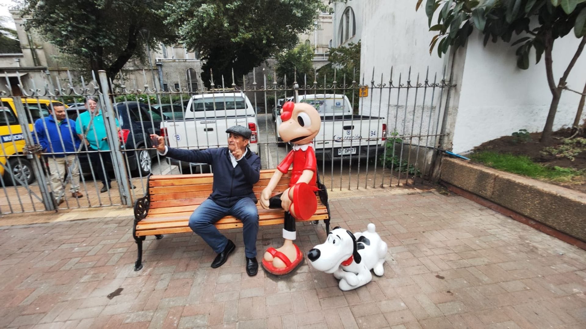 Condorito vuelve a su “Pelotillehue penquista”: Tras el robo le instalaron medidas de seguridad