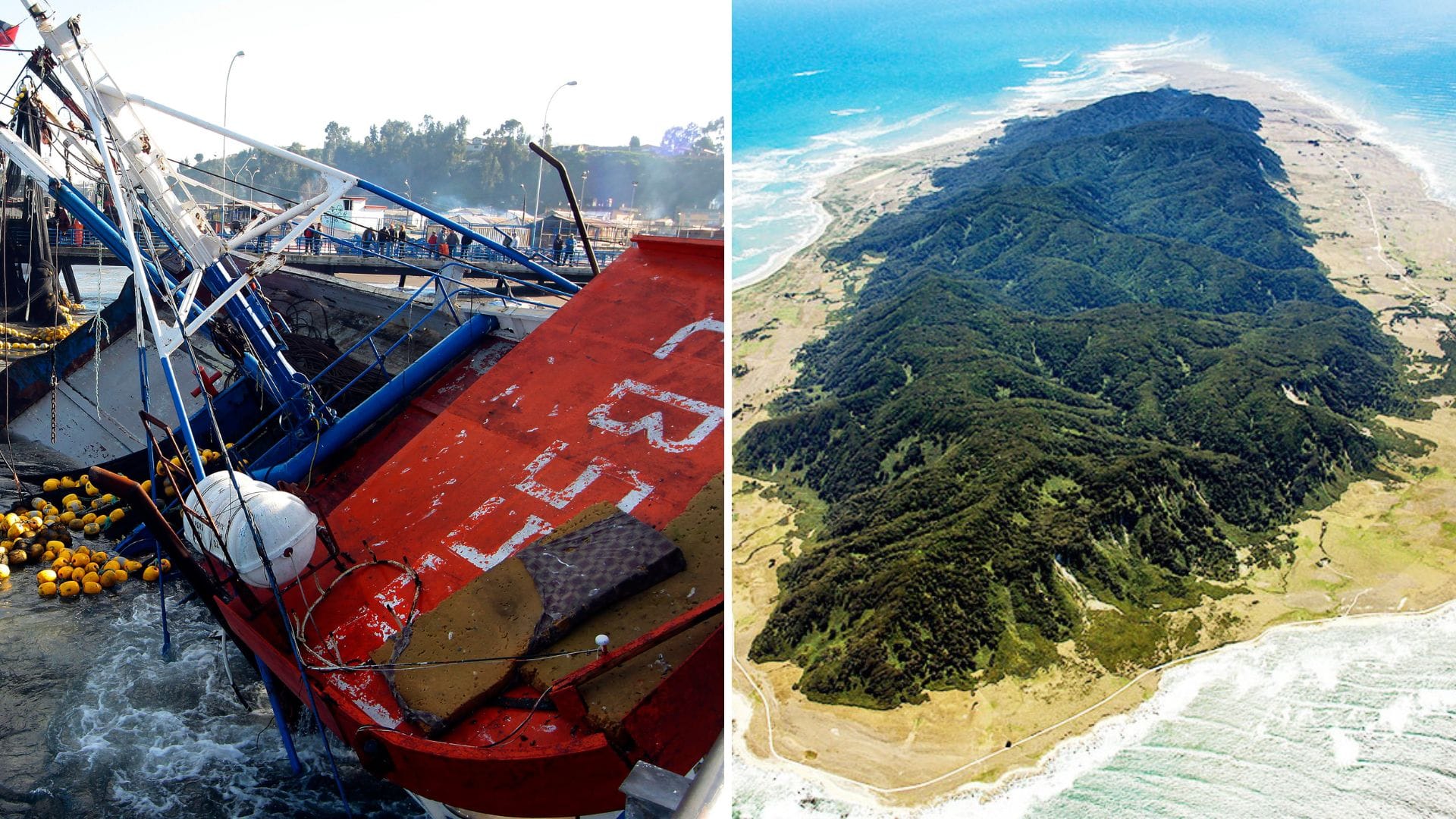 Tragedia en Isla Mocha por volcamiento de pescadores: Uno de ellos resultó fallecido