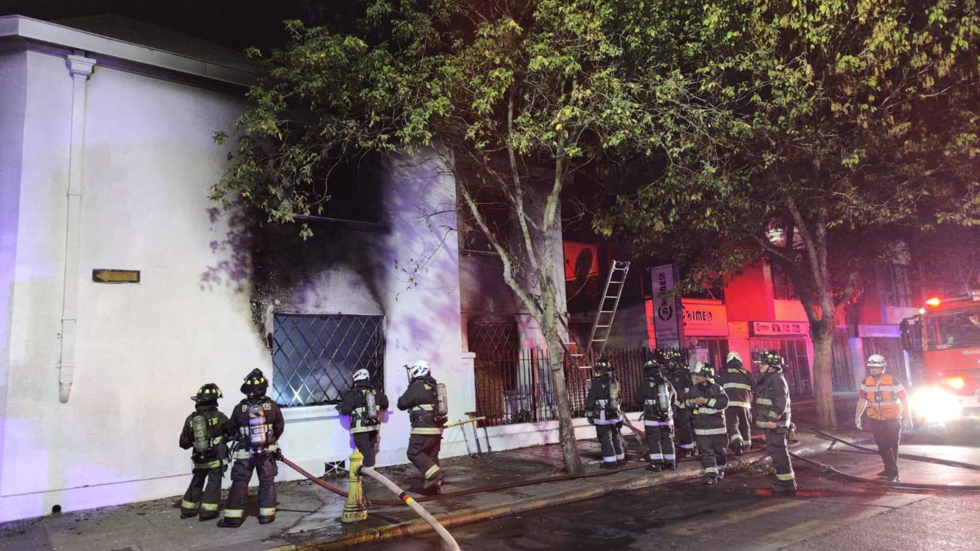 Reportan incendio en residencia de Mejor Niñez en Concepción