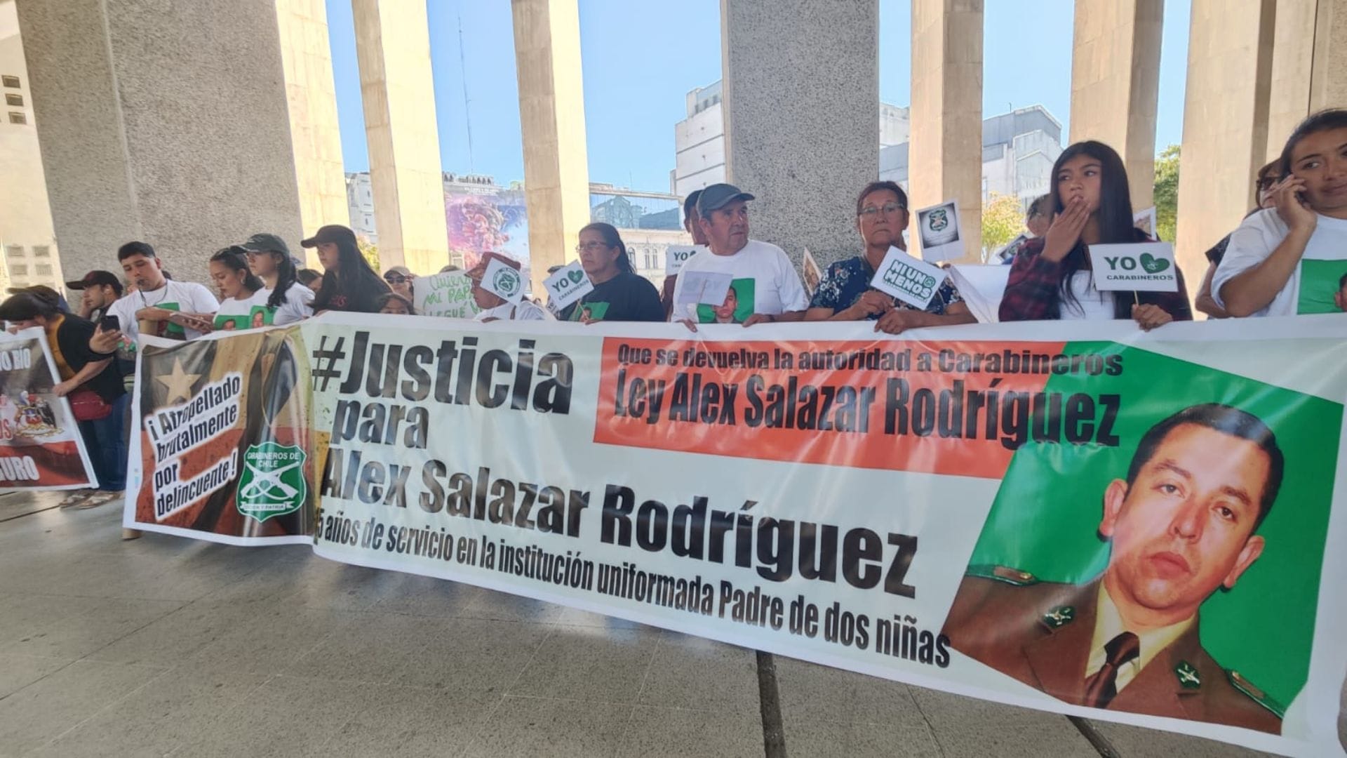 Familia del carabinero que falleció en Concepción cuestiona al Gobierno tras muerte de funcionaria en Quilpué