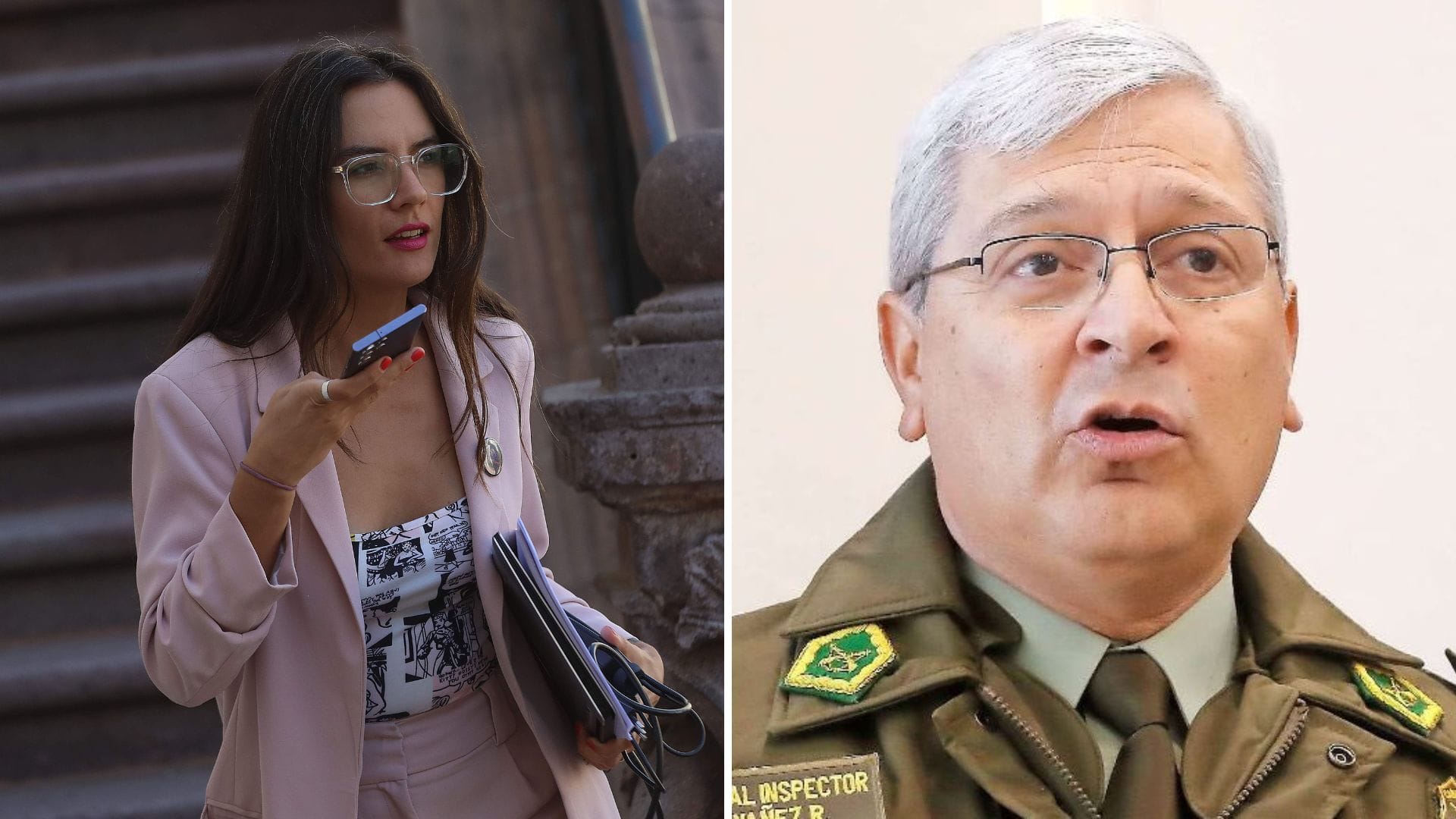 Camila Vallejo salió al ruedo tras declaraciones de  Director de Carabineros en contra de parlamentarios
