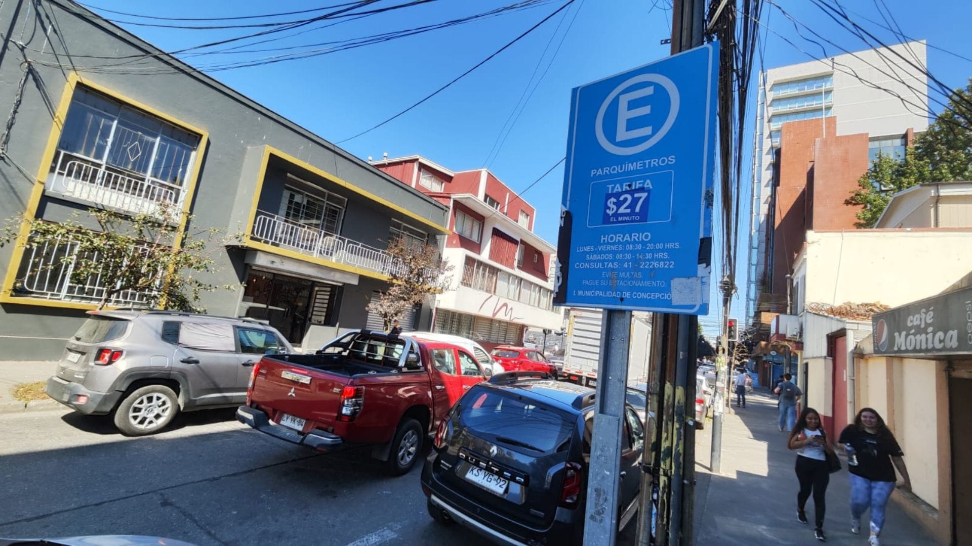 Al mismo precio: El 31 de julio vuelven los parquímetros al centro de Concepción