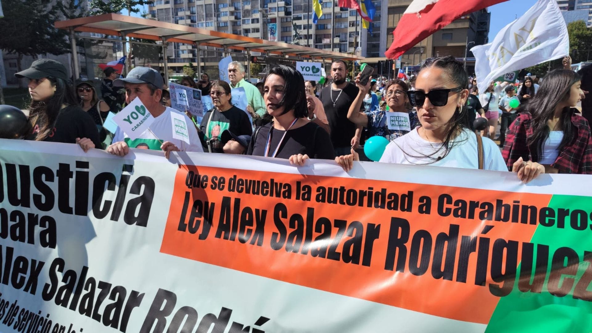 Esposa del suboficial Alex Salazar exige al Presidente Boric tramitación de la Ley Retamal