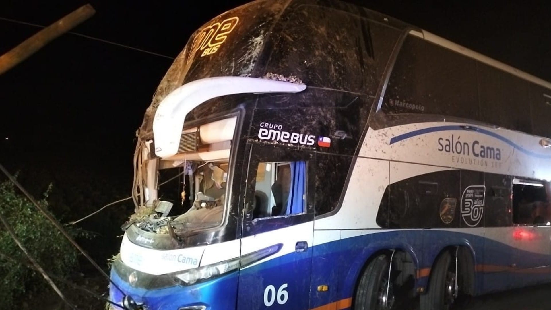 Conductor de Eme Bus se encuentra detenido tras fatal accidente: Dio positivo en el narcotest