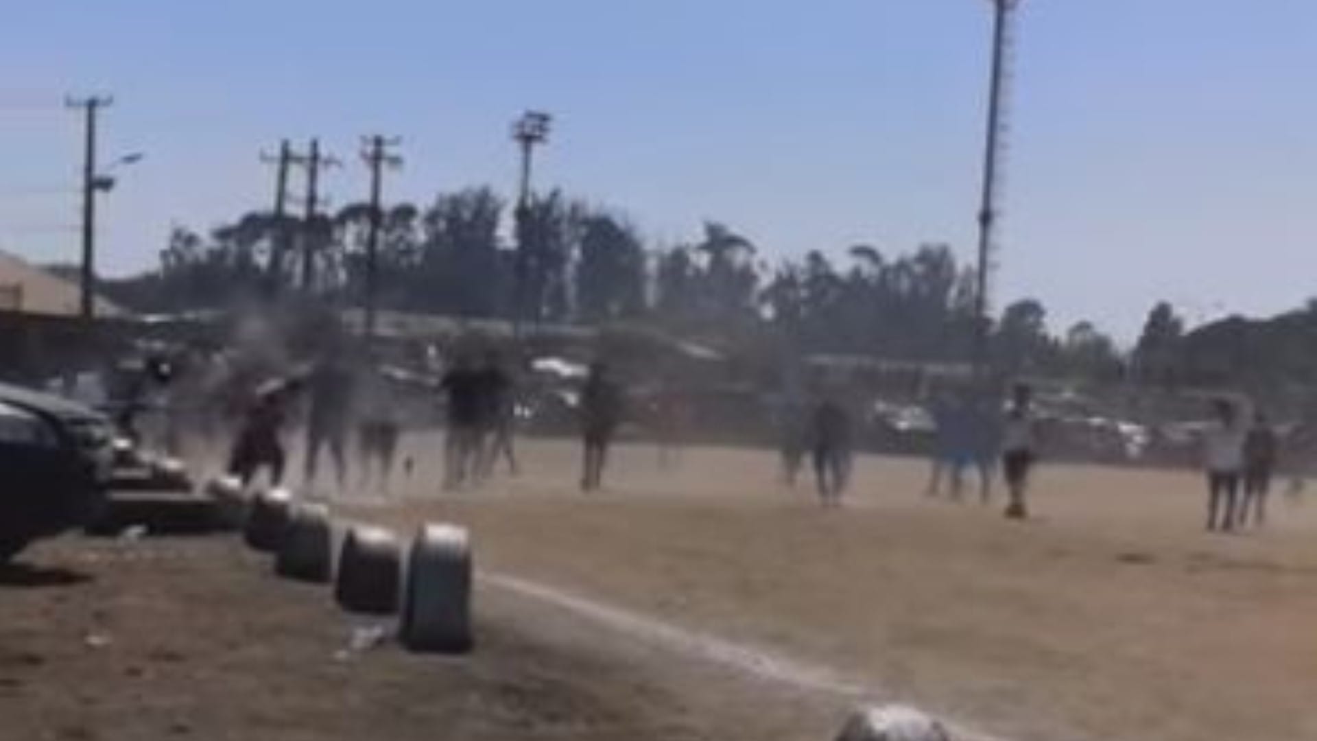 Captan violenta riña durante partido del fútbol en Hualpén: Apuñalados e incluso un atropello