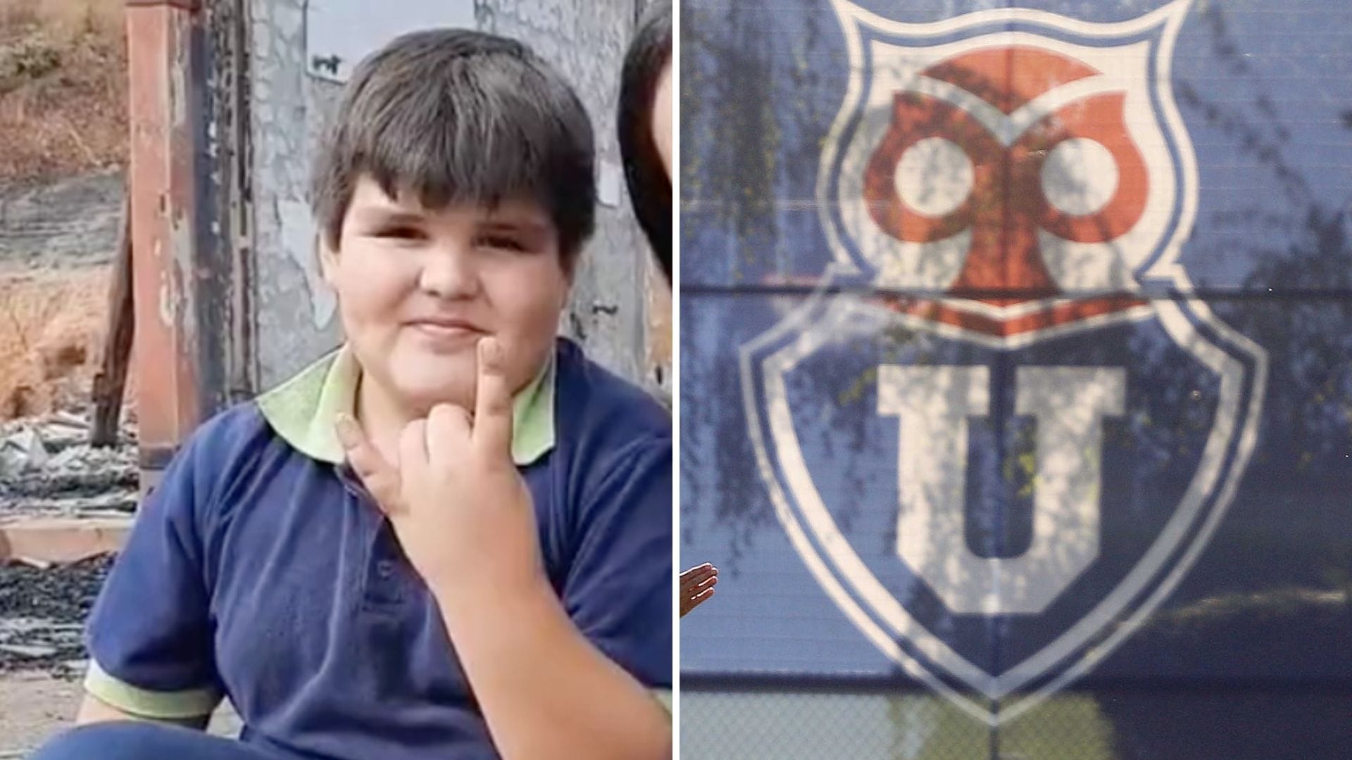 La tierna petición de Maxi a la U: Niño hincha afectado por incendios en Santa Juana quiere que su equipo lo invite a un partido
