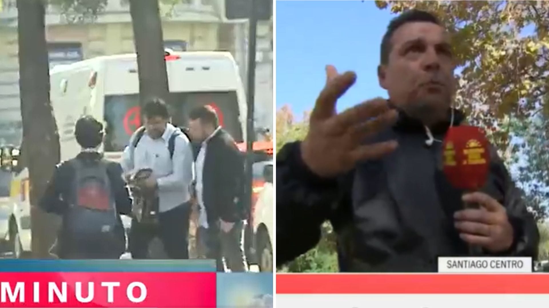 “Maleteramente”: Equipos de TVN y Mega fueron agredidos durante marcha por el Día del Joven Combatiente