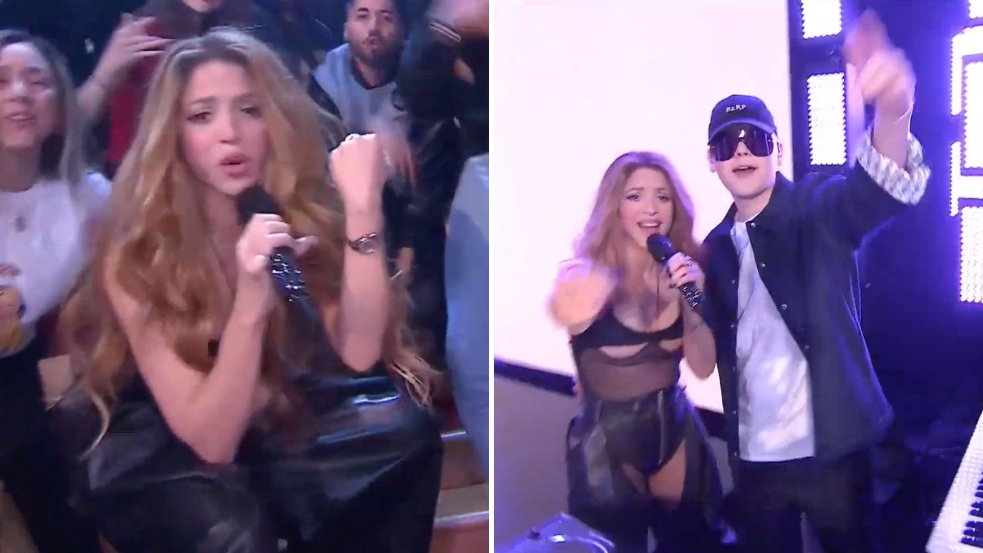 Usando un Rolex: Así fue la primera presentación en vivo de la sesión de Shakira con Bizarrap