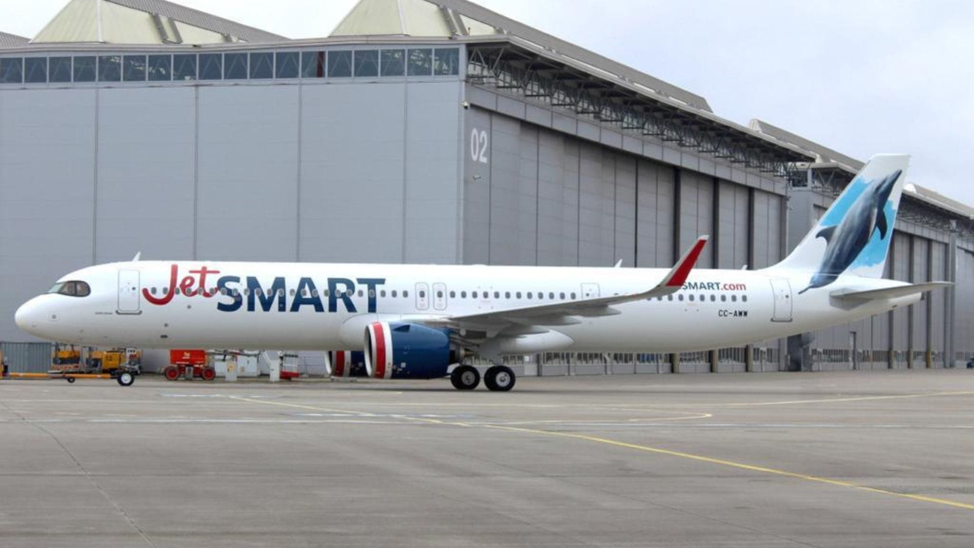 Llega el cuarto avión sustentable A321 a la flota de JetSmart