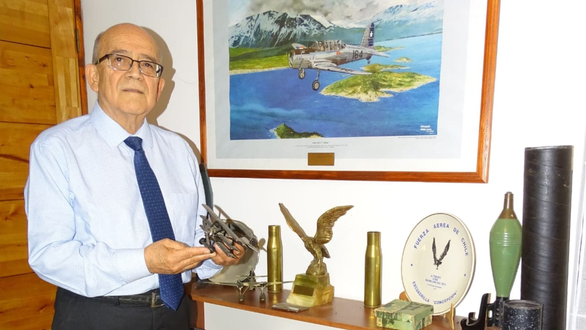 Maximiliano Díaz, presidente de Escuadrilla Aérea Biobío-Ñuble y legado a nuevas generaciones: “La idea es ir formando identidad aérea local”