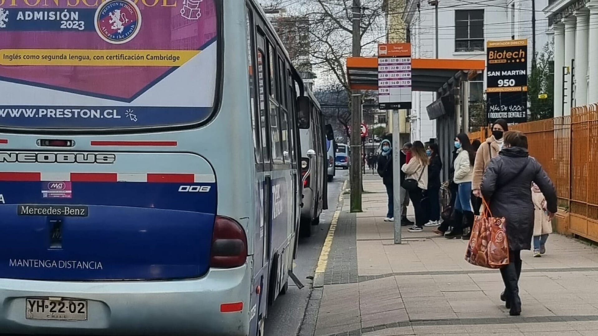 Tarifa del transporte público mantendrá su valor en el Gran Concepción: ¿Hasta cuándo será?