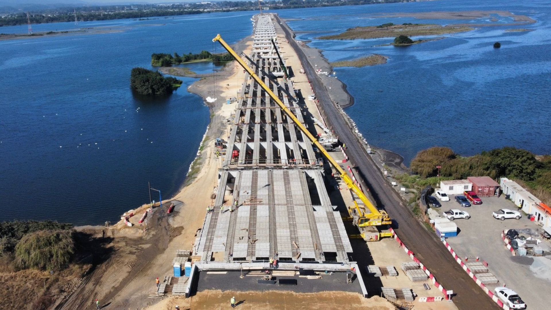 Puente Industrial lleva 40% de avance en sus obras: Estiman que estará operativo en 2024