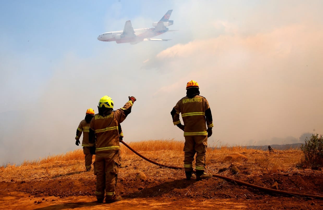 Las cifras que dejó el combate del Ten Tanker en el Biobío, Ñuble y Araucanía