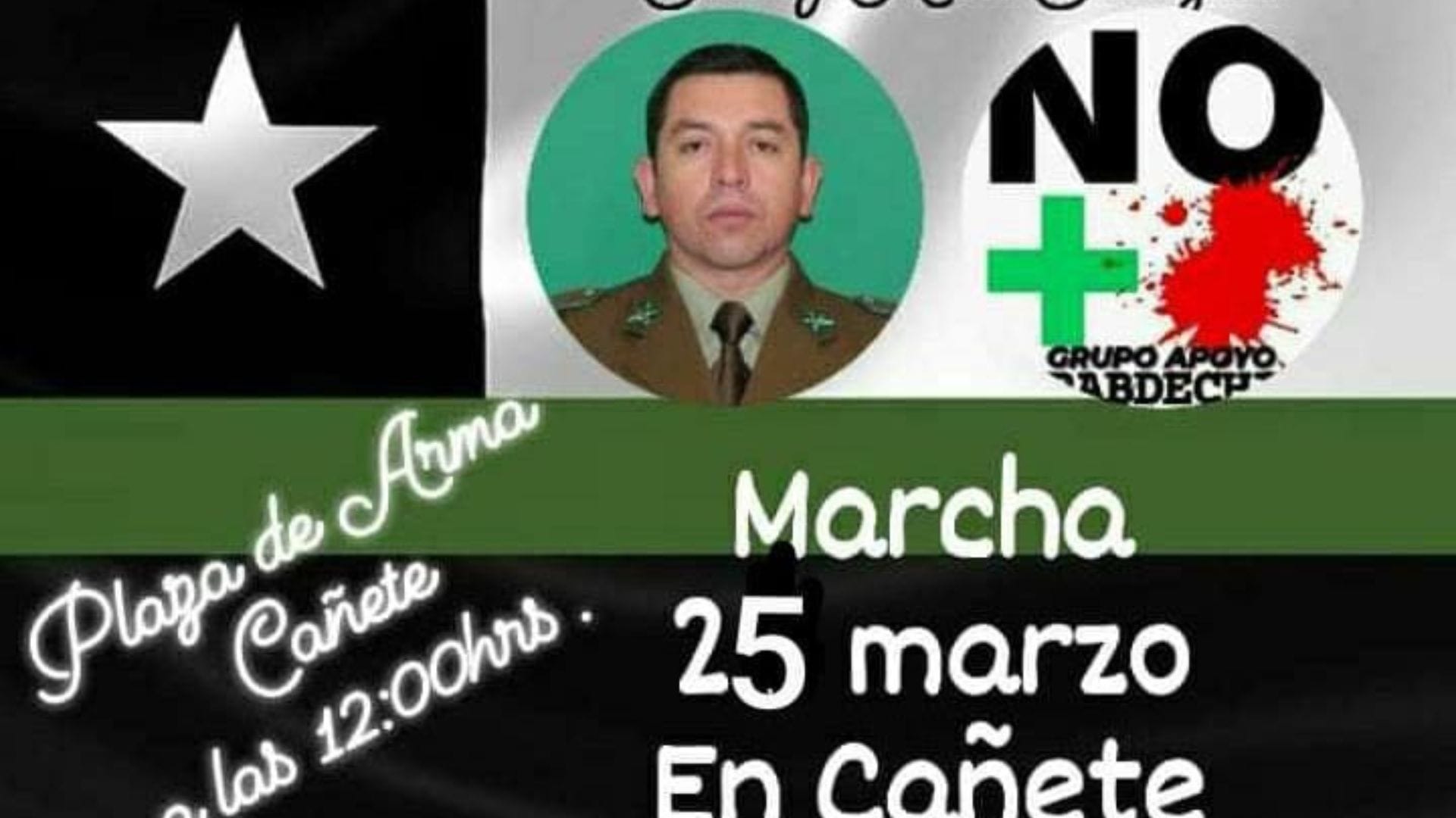 Familia de cabo Salazar marchará este sábado: Piden “homicidio calificado” para autor de crimen