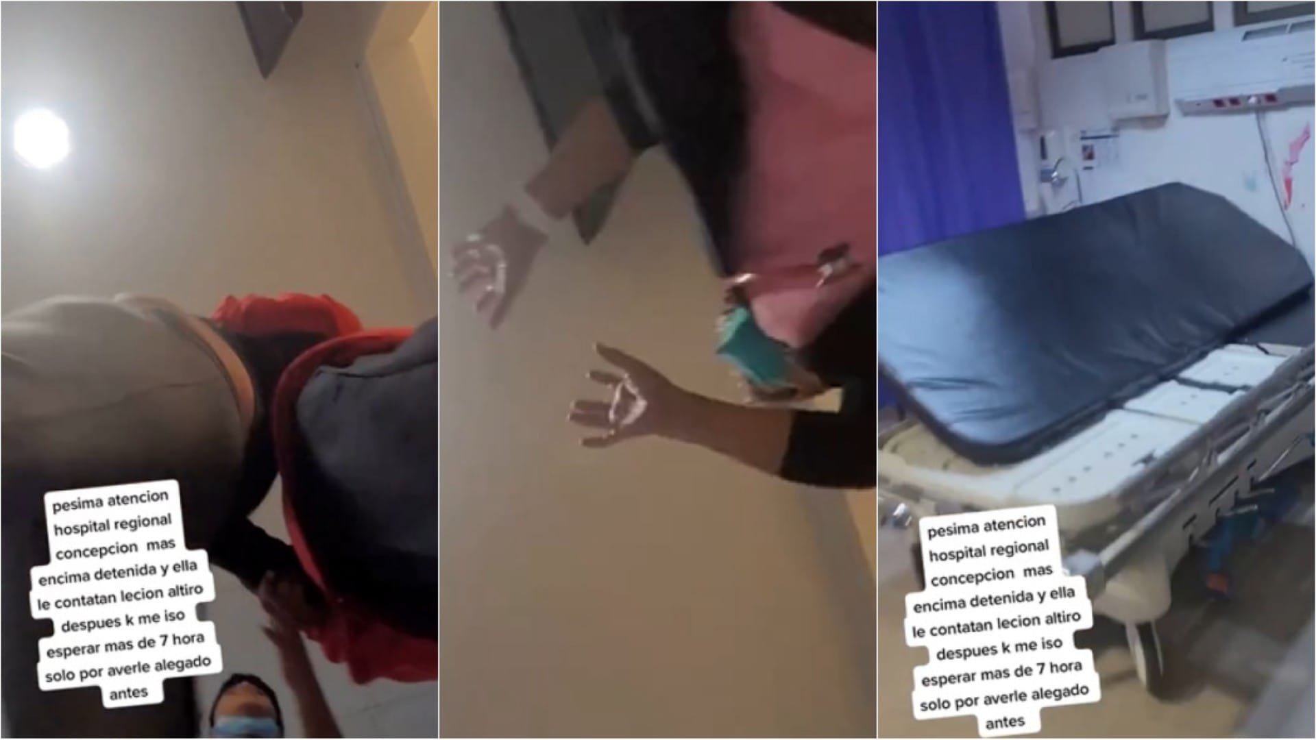 Madre golpea a doctora del Hospital Regional de Concepción: “¡Llevo siete horas esperando!”