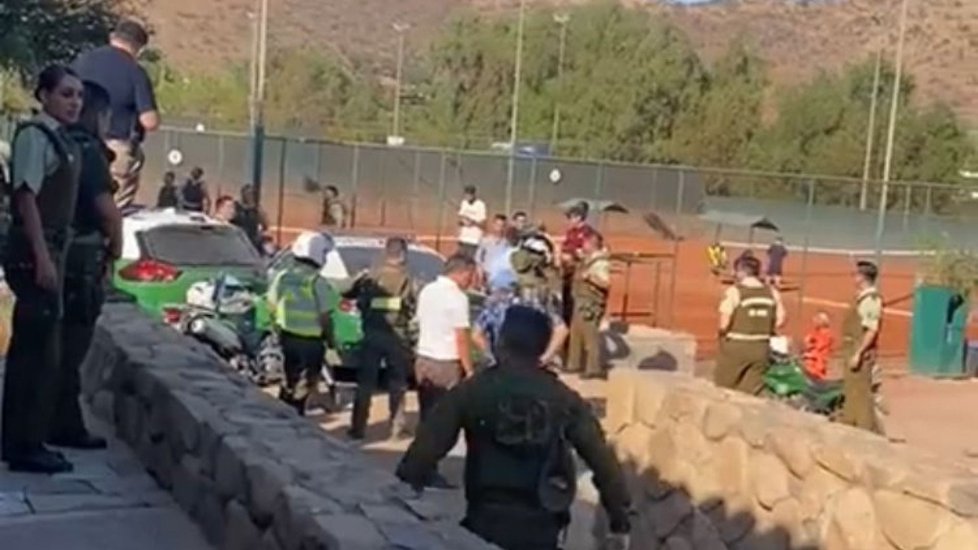 Carabineros baleó a delincuente tras persecución en Chicureo: Operativo dejó cinco detenidos
