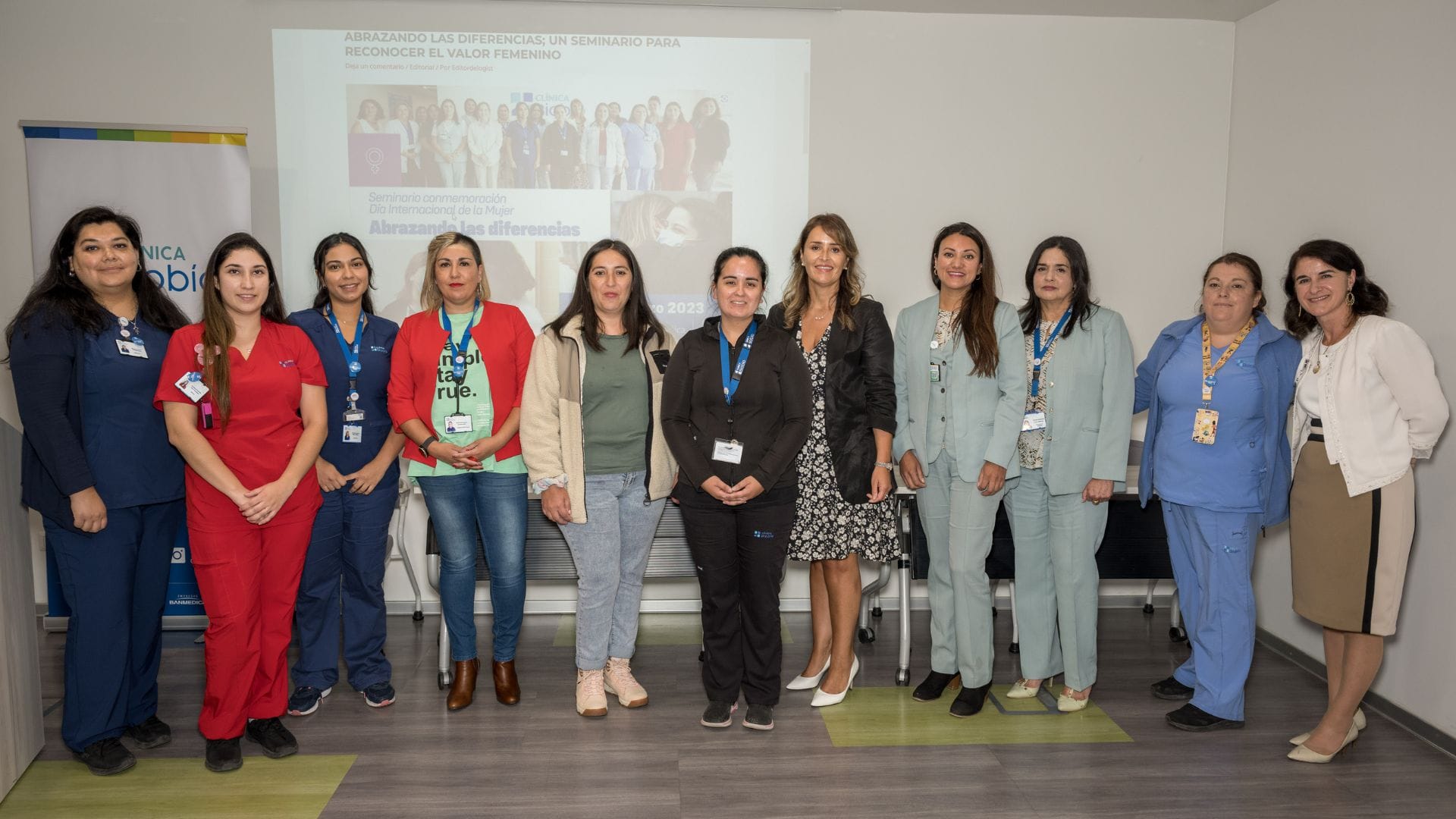 Por tercer año consecutivo y con enfoque de género: Clínica Biobío conmemoró a mujeres de la región