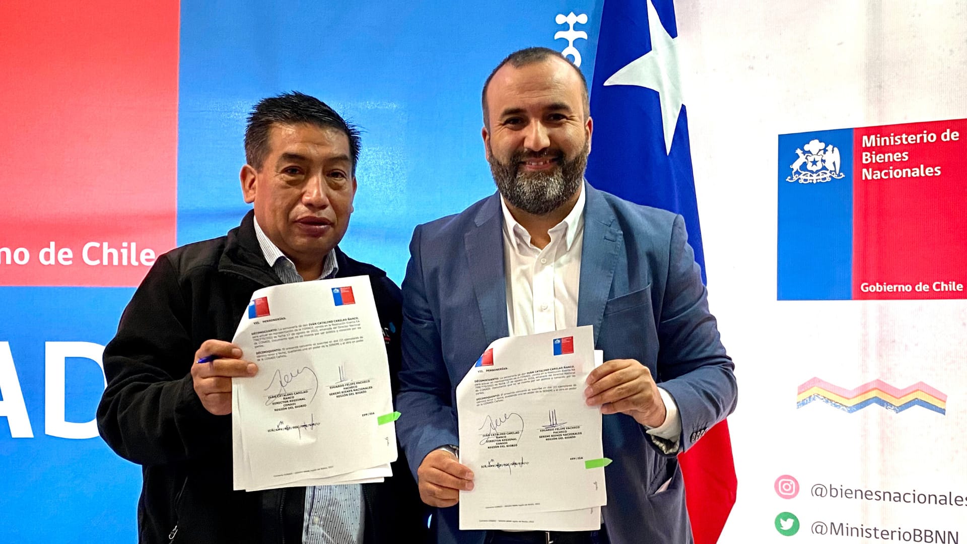 Familias mapuches del Biobío serán beneficiadas con convenio que permite la regularización de propiedades rurales