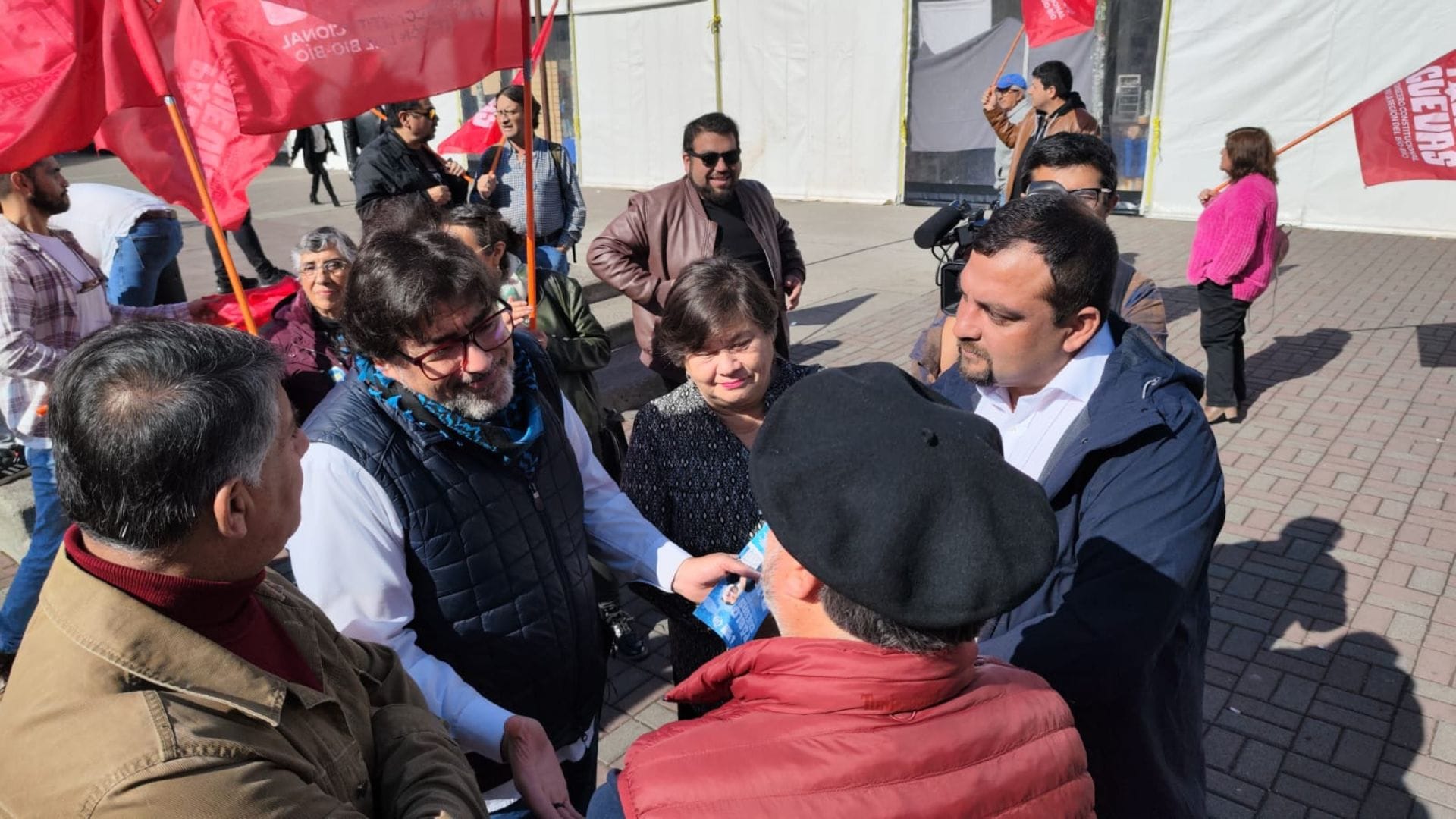 Daniel Jadue en Concepción: “Hay que participar del Consejo Constitucional para no dar espacio a la ultraderecha”