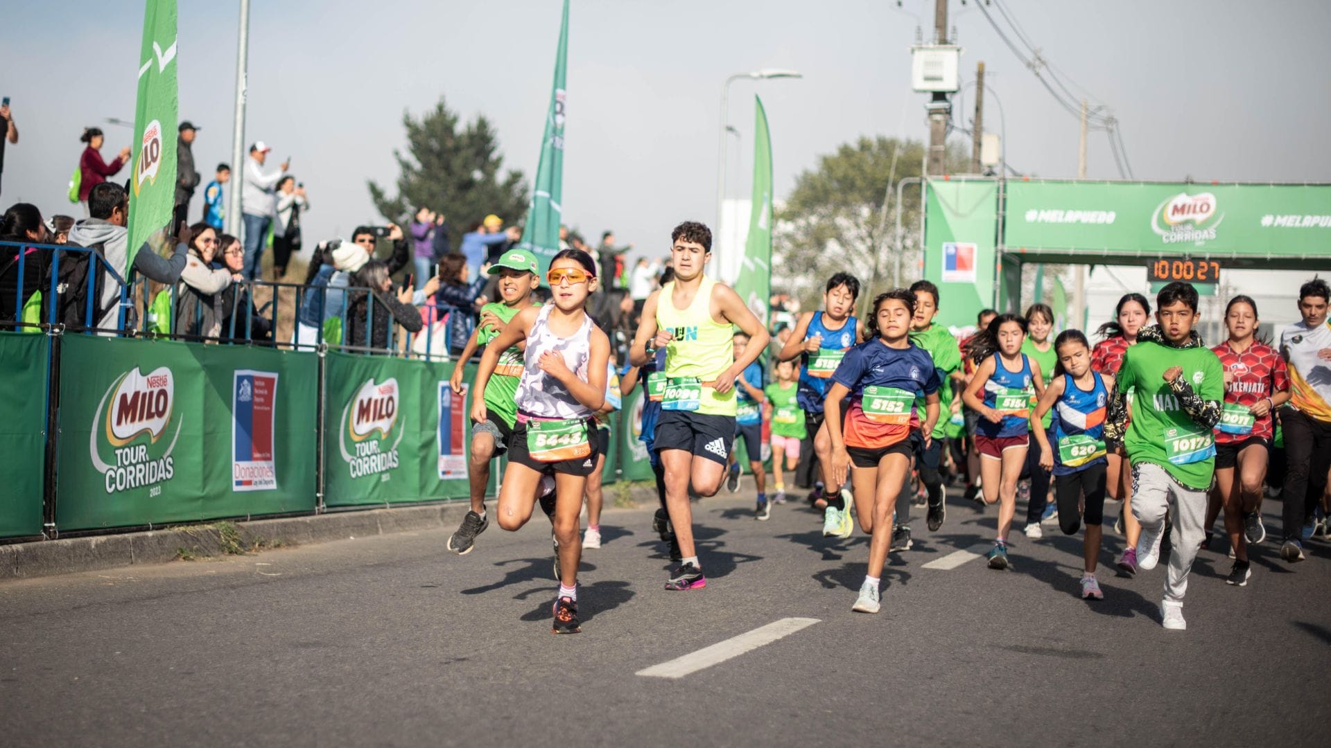 Concepción: 7 mil escolares participaron de la tradicional “Corrida Milo”