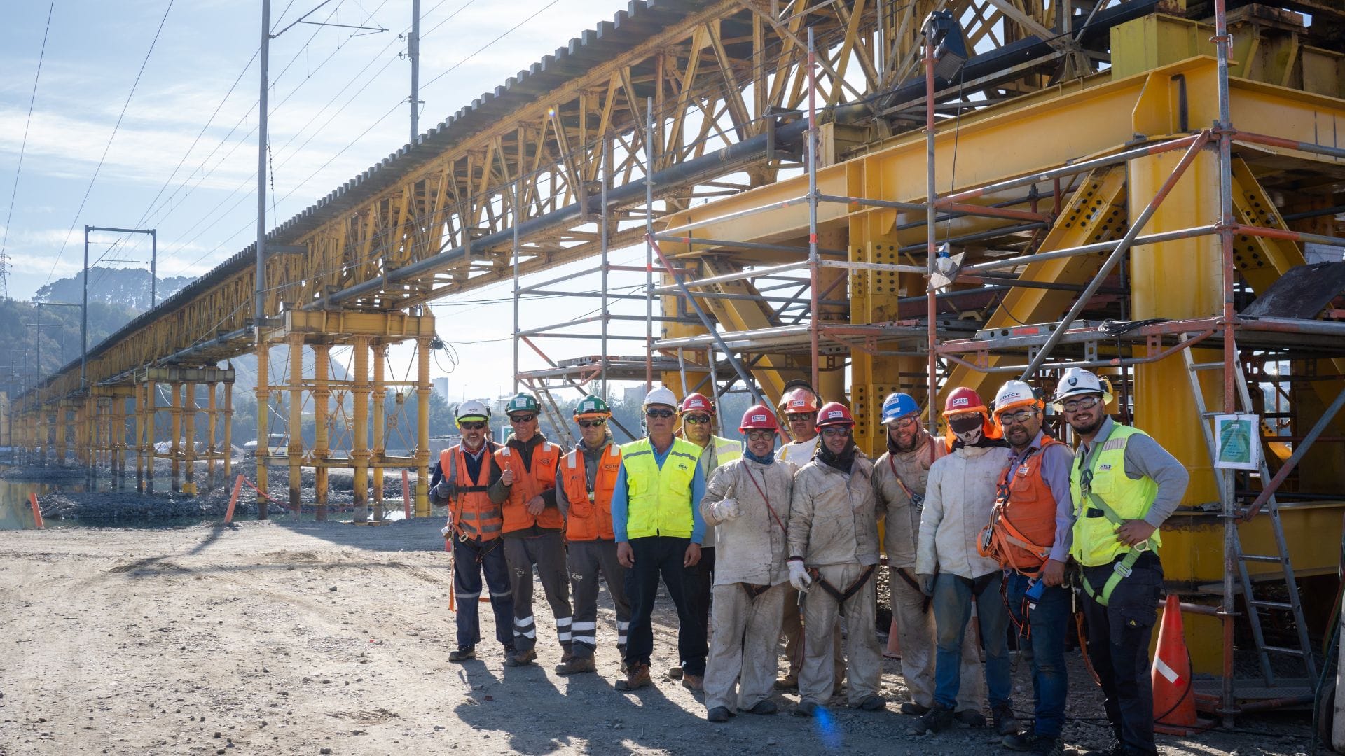 EFE iniciará pruebas de carga estáticas y dinámicas sobre el puente ferroviario del Biobío