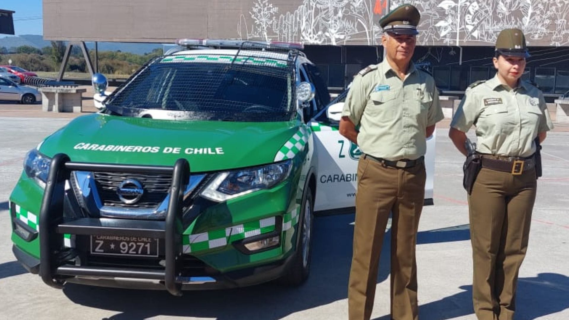 Carabineros recibió vehículo policial destinado al reforzamiento de patrullajes en Boca Sur