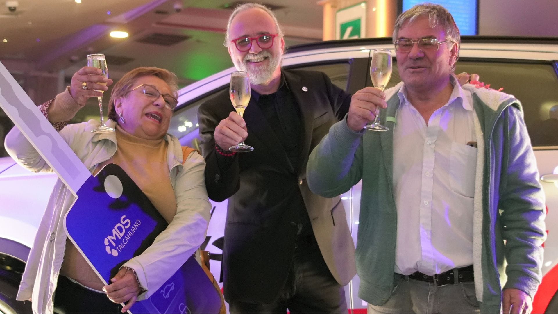 Ganador de sorteo en Marina del Sol se llevó un Toyota 0 Kilómetro
