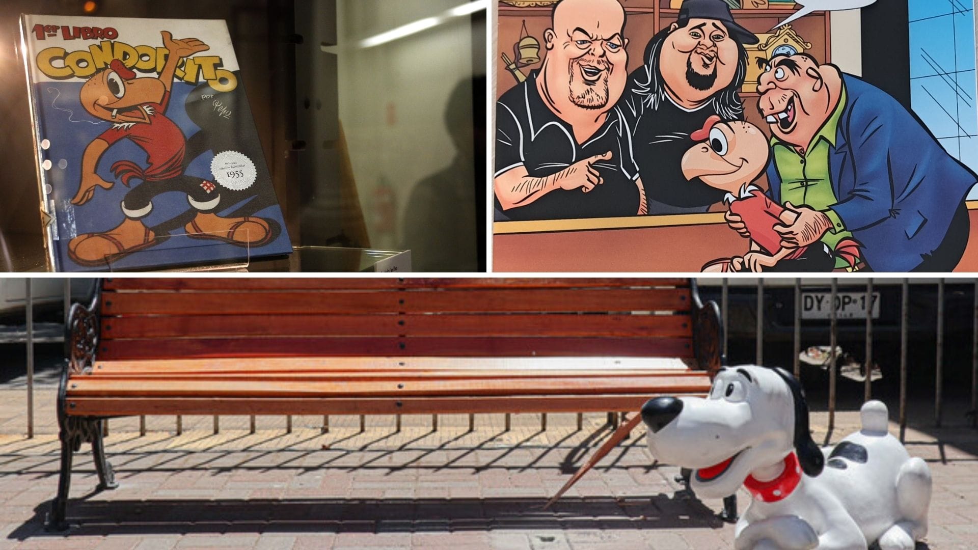 Robo de la figura de Condorito es parte de la nueva historieta del pajarraco más famoso del mundo