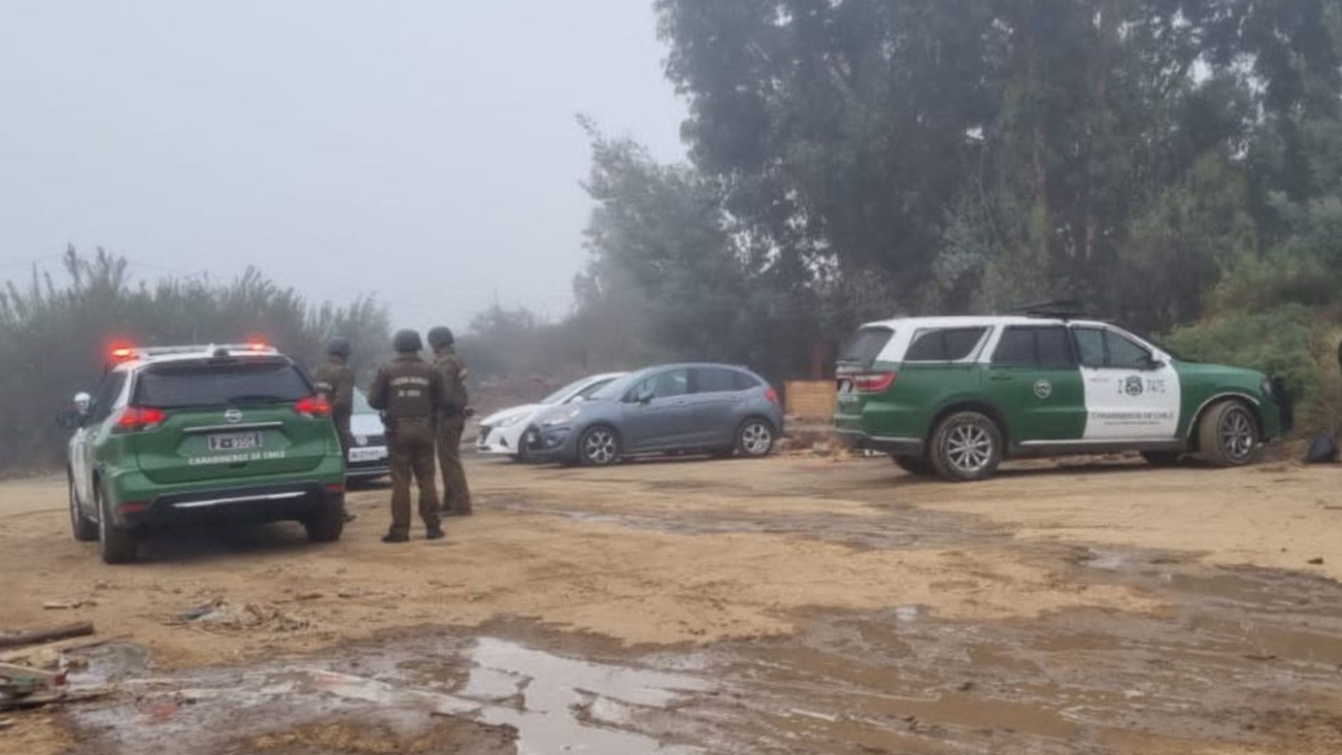 Fueron encontradas en un sitio eriazo: Cuatro personas mueren acribilladas en Quilpué