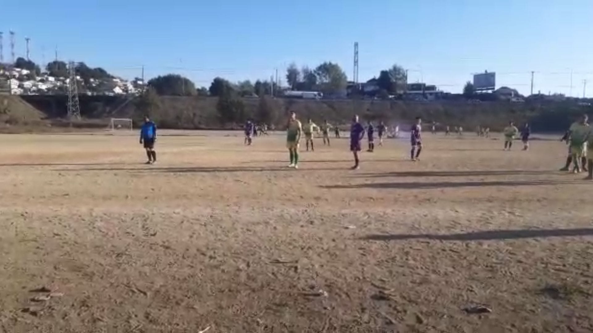 Con arma de fuego incluida: Partido de fútbol juvenil amateur en Concepción terminó con amenazas