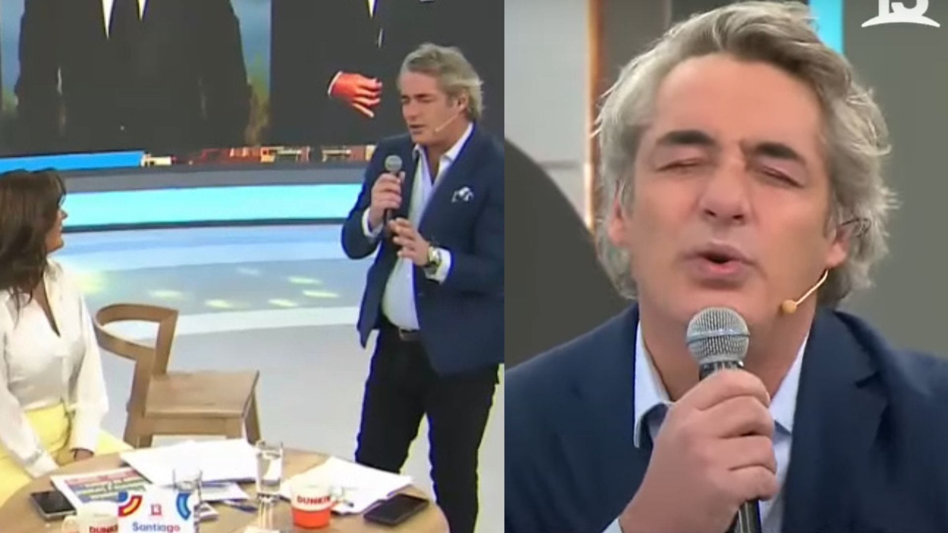 José Luis Repenning se lució imitando a Luis Miguel: ¡Hasta le cantó a Priscilla Vargas!