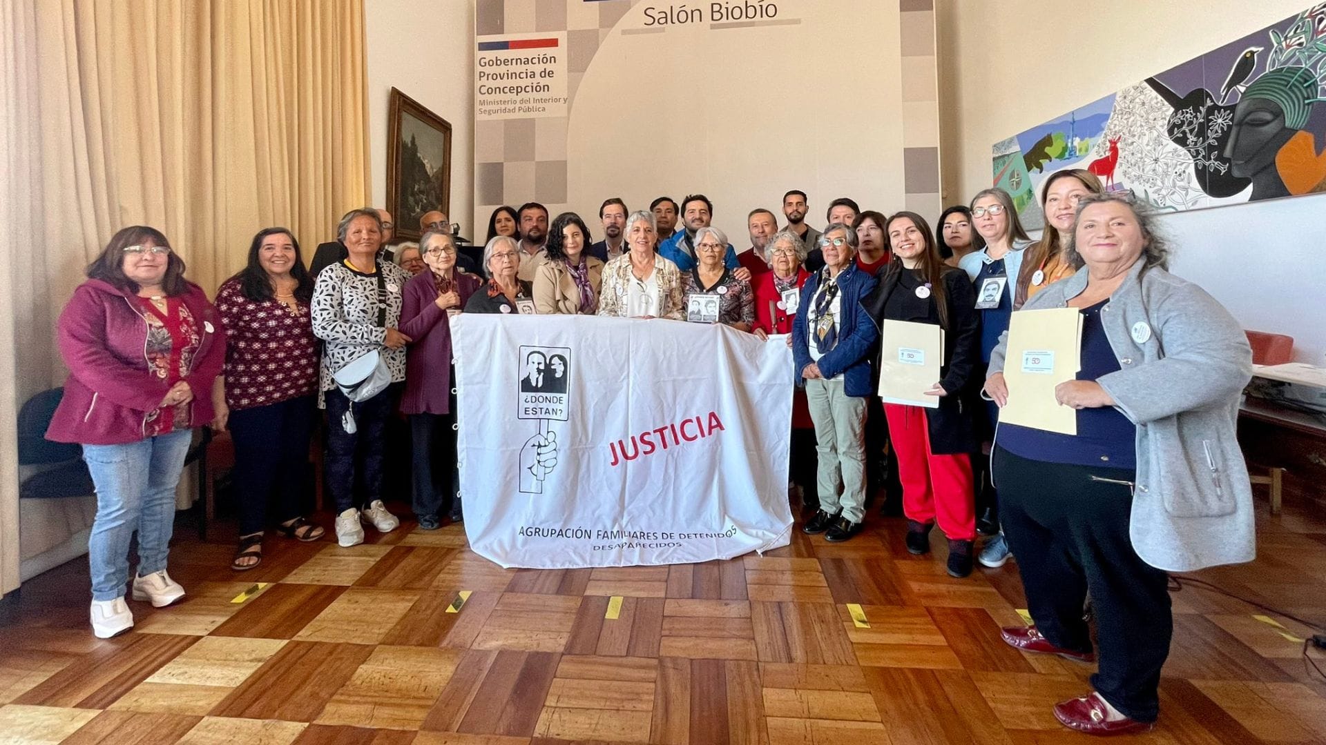 Familiares de DD.DD entregan Plan Nacional de Búsqueda en el Biobío