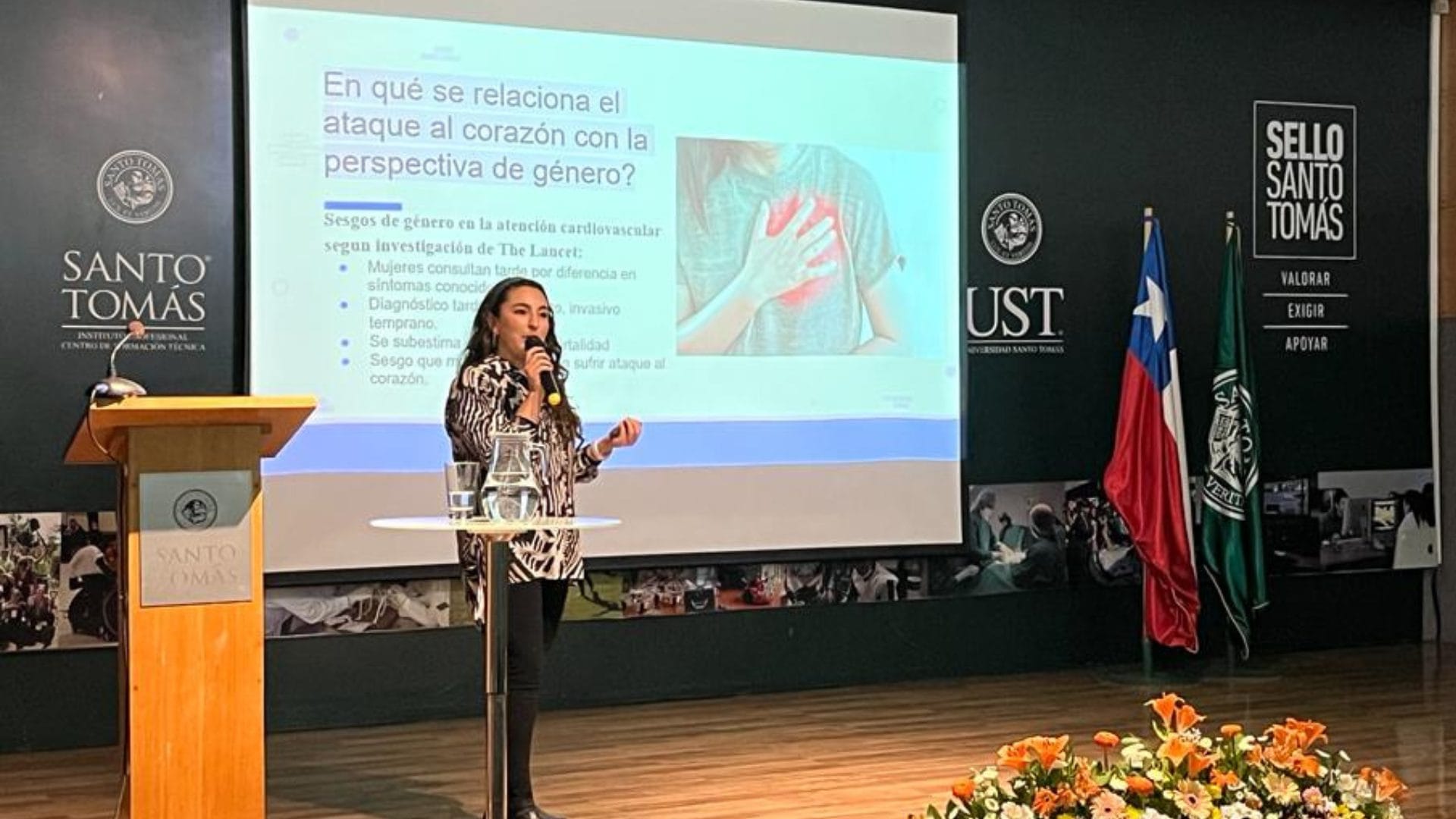 Estudiantes de Santo Tomás Concepción participaron en seminario sobre perspectiva de género en la salud mental