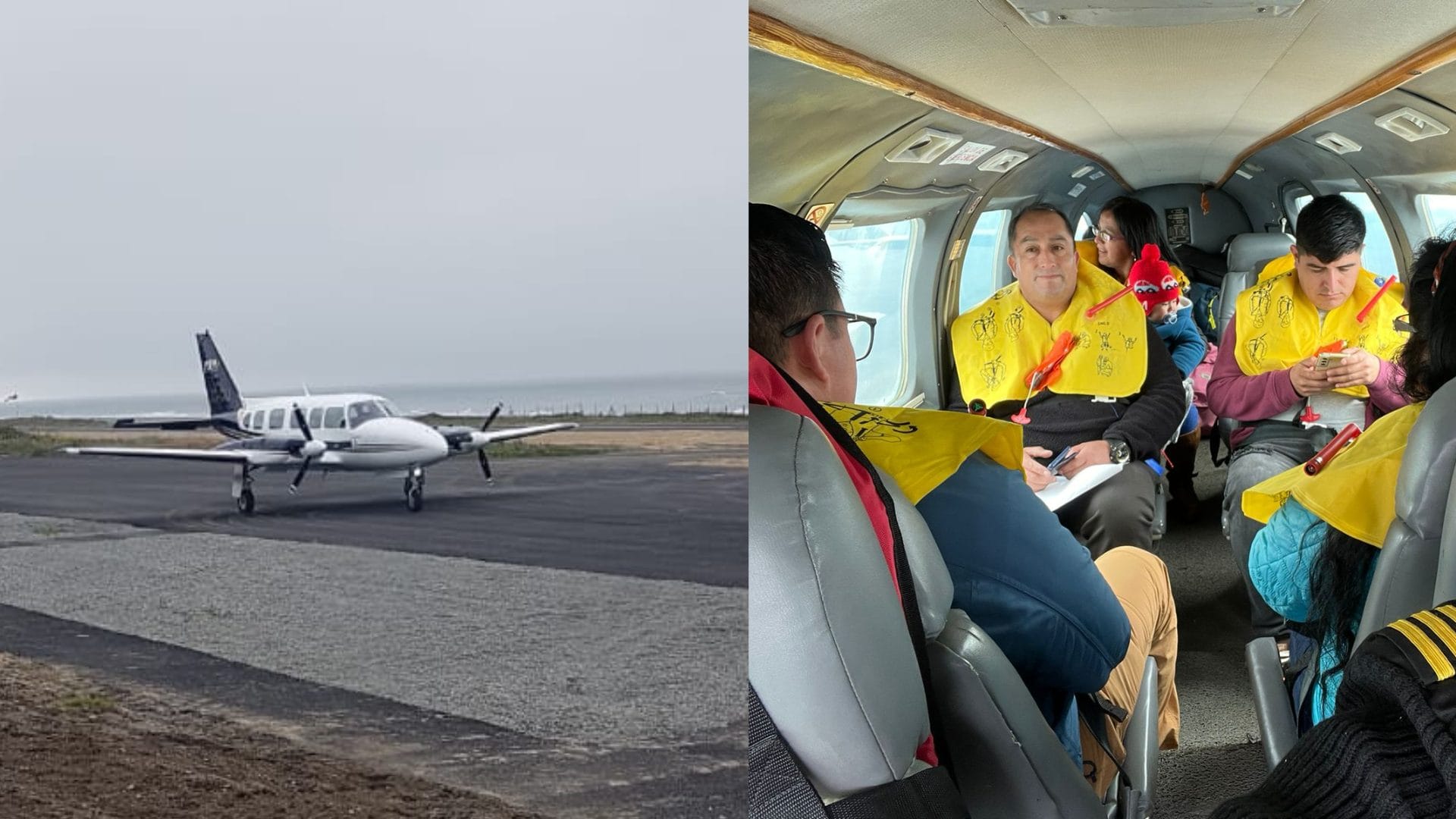 Se reactiva el transporte aéreo entre Isla Mocha y Lebu: estuvo suspendido por más de 4 meses