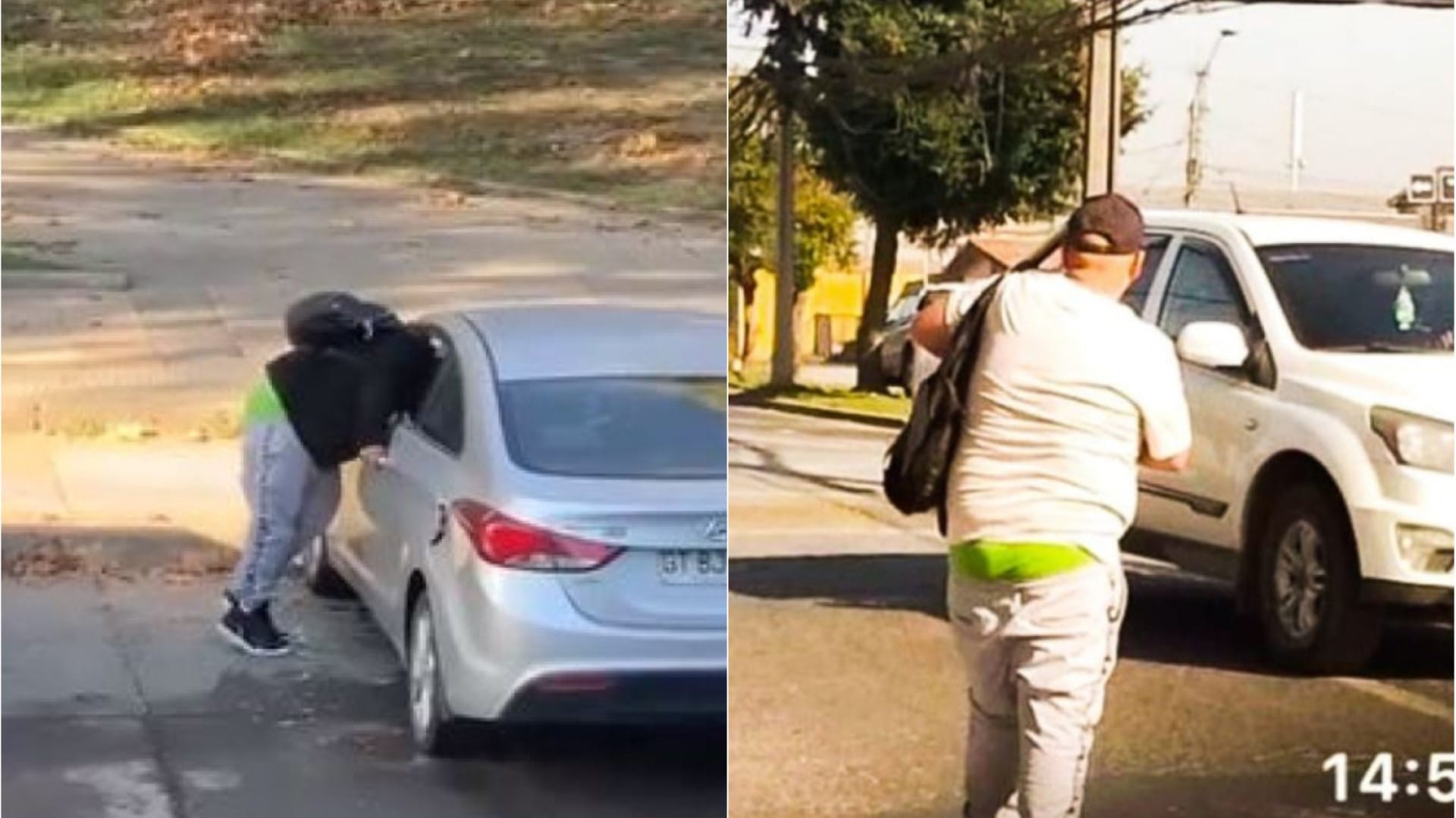 Atrapan al “Calzoncillo Verde” en Concepción: El ladrón que robó especies de auto en Parque Ecuador