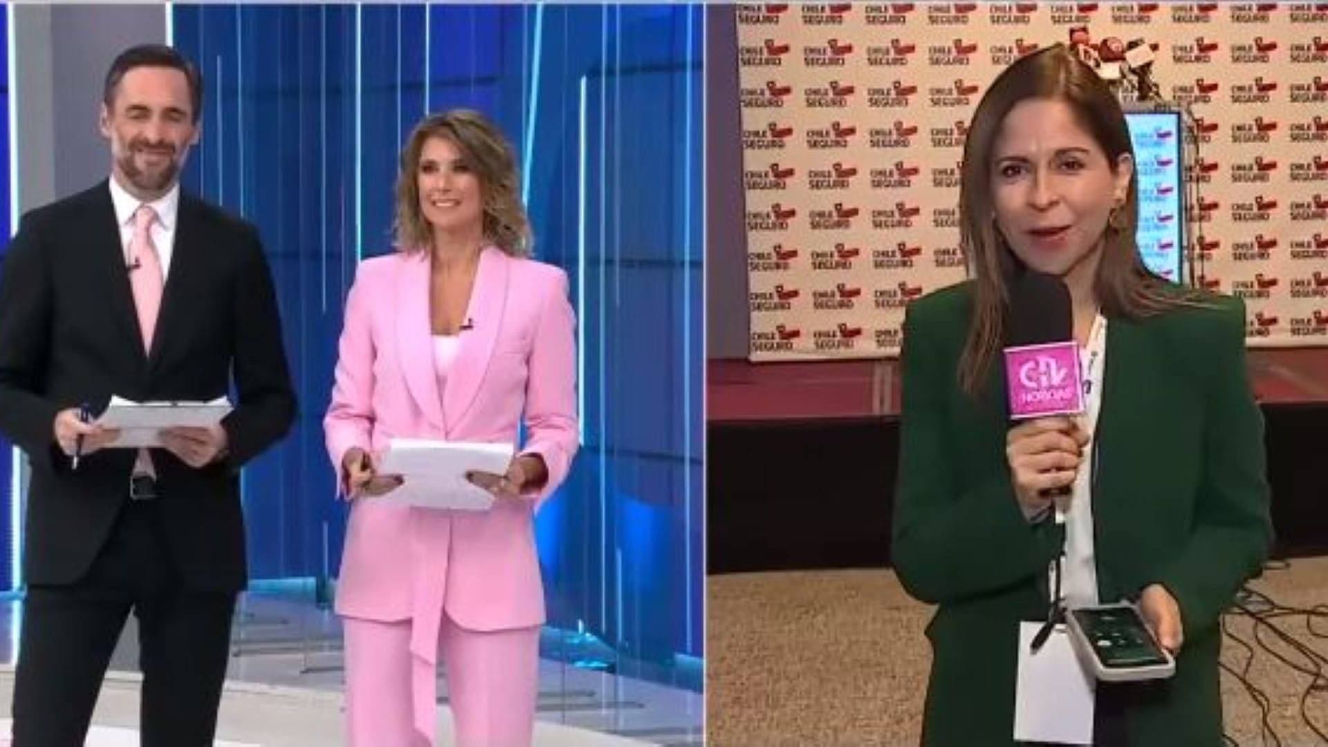 “El Partido Comunista se fue a la…”: Inesperado “fail” en plena transmisión de elecciones en CHV