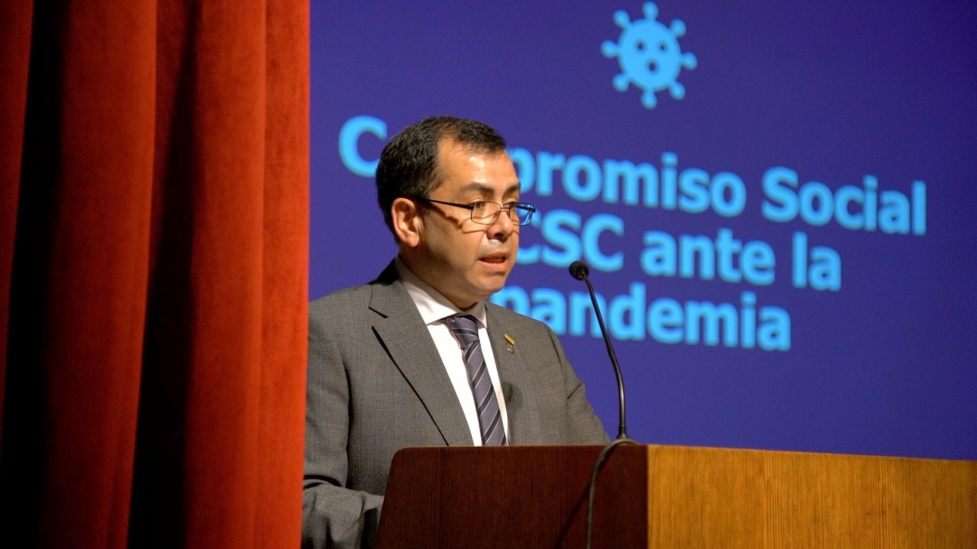 Presidente del G9 y rector de la UCSC, Cristhian Mellado y la intención de recuperar financiamiento perdido en 2021