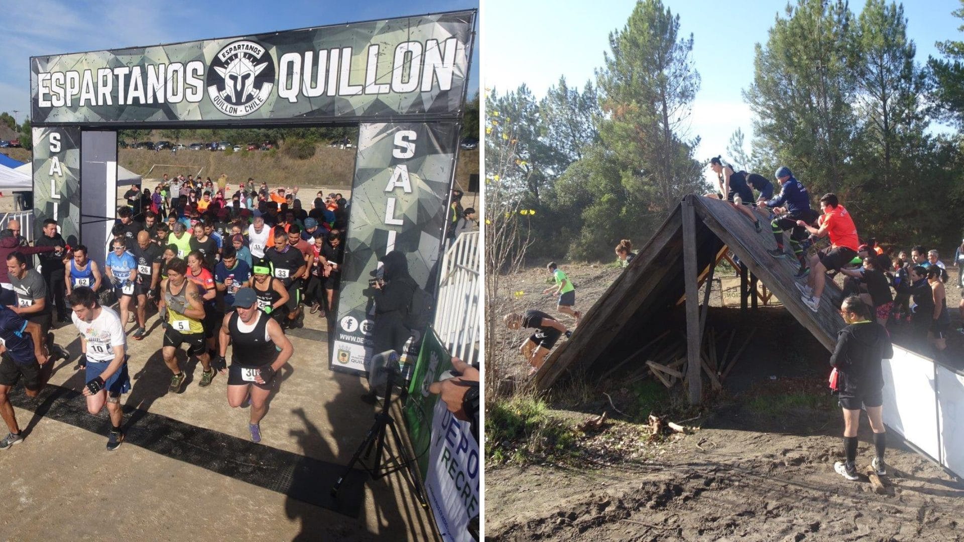 Tras nueva versión del “Desafío Espartanos”: La competencia deportiva extrema se tomó Quillón