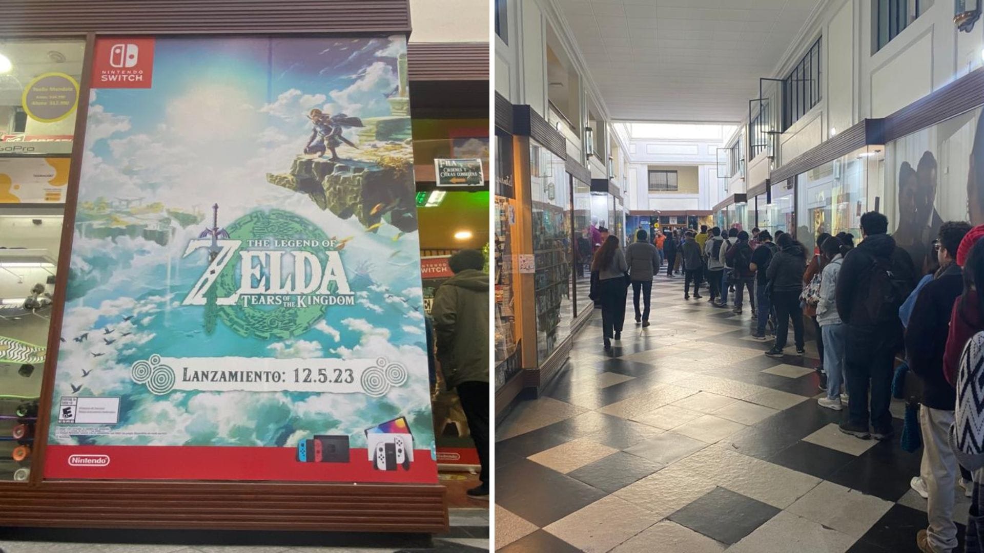 El fervor tras “Zelda: Tears of the Kingdom”: Fanáticos penquistas hicieron fila desde tempranas horas