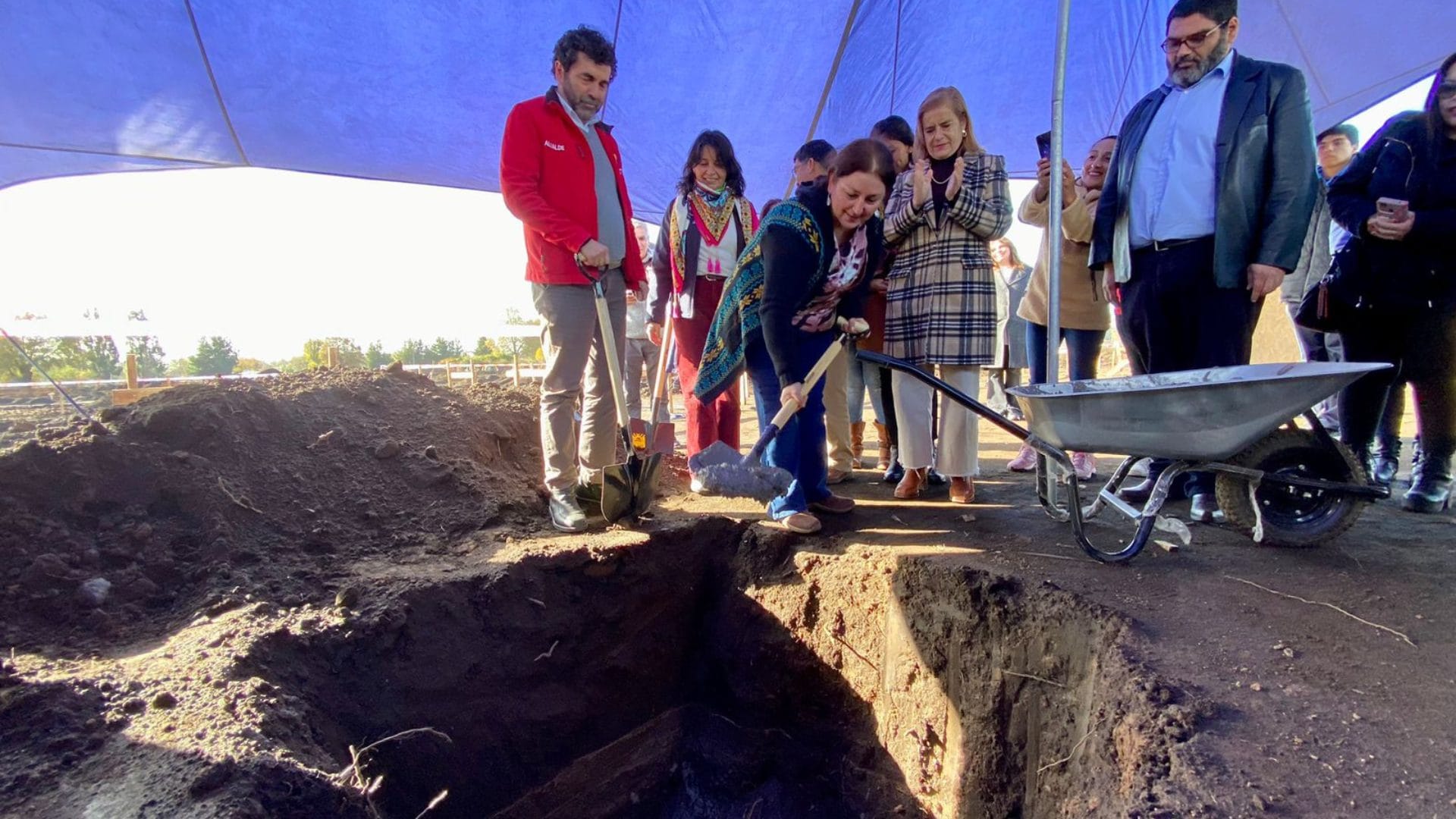 Quilleco: se inició obras de inédito proyecto habitacional con énfasis en la agricultura