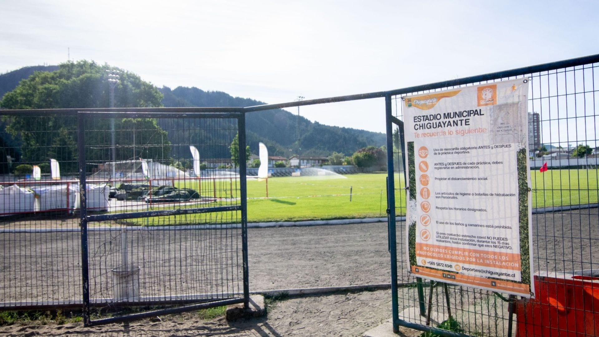 Estadio Municipal de Chiguayante tendrá una importante restitución de sus gradas